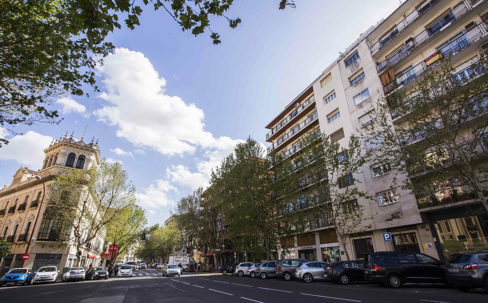 La calle Marqués de Paradas, en el centro de Sevilla.