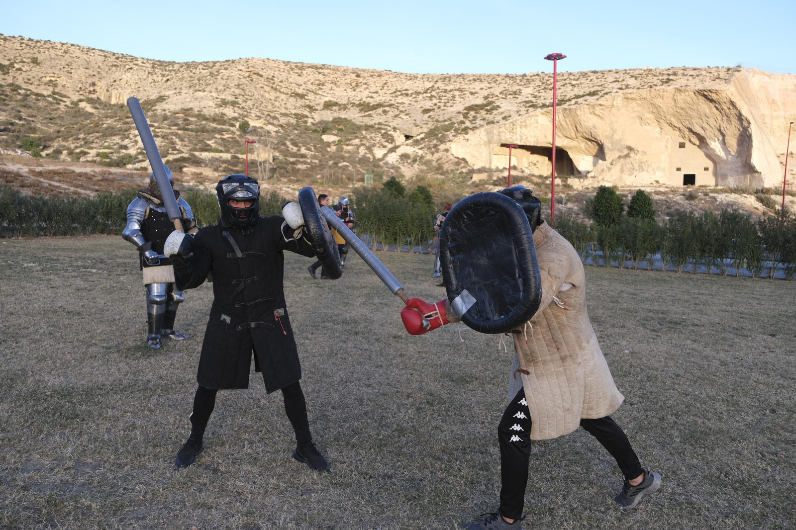 Fotogalería de los combates medievales en Almería