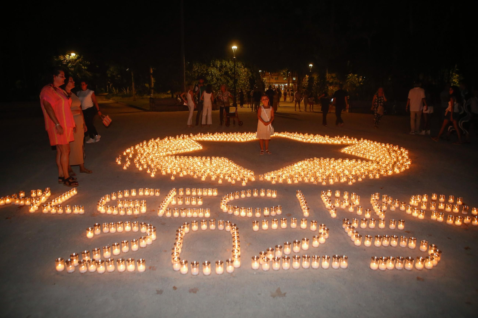 Fotos de la noche de las velas 2025 en Algeciras
