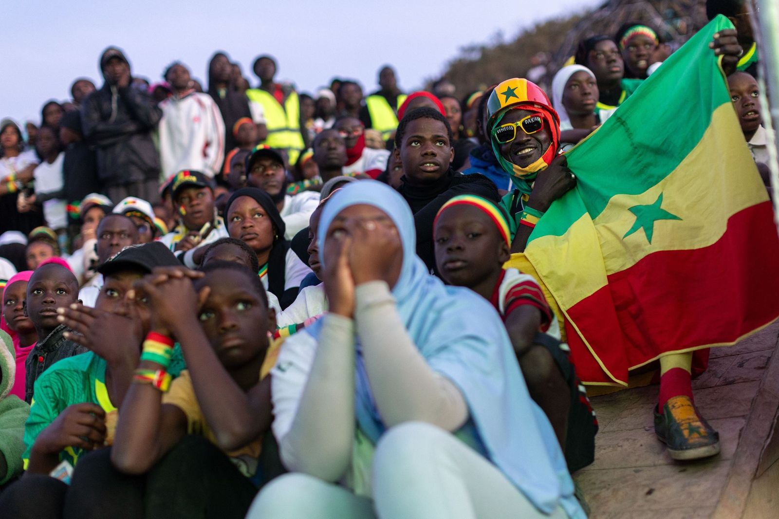 Las fotos de la final entre Marruecos y Senegal