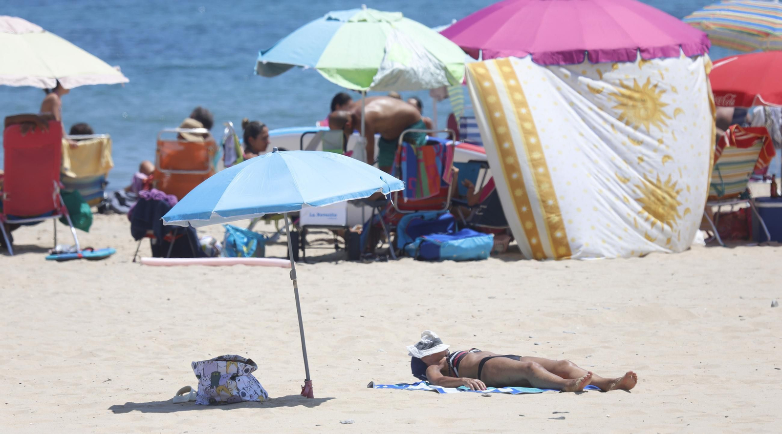 Fotos del sábado en la playa de Getares