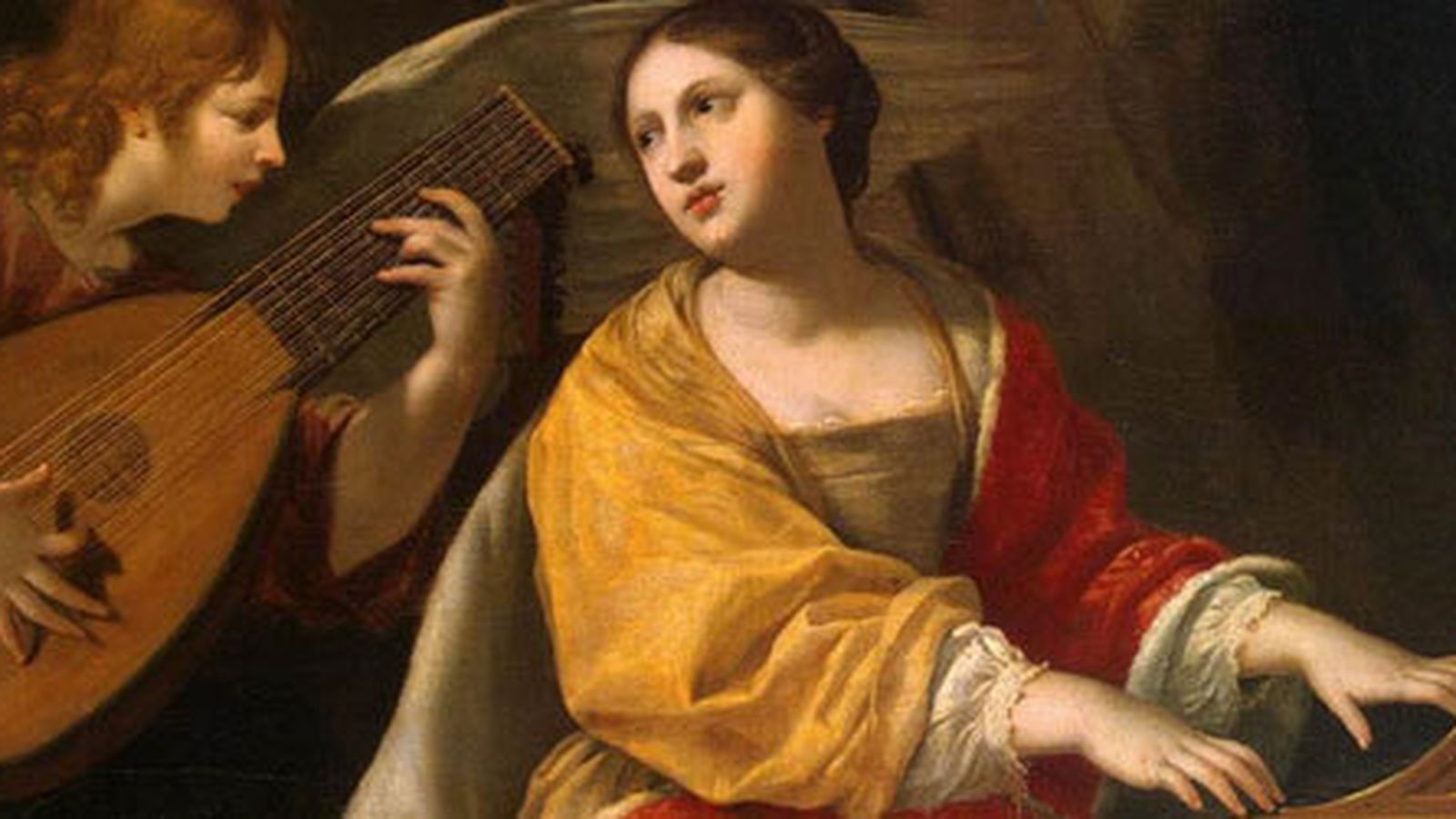 Cuadro de Santa Cecilia.