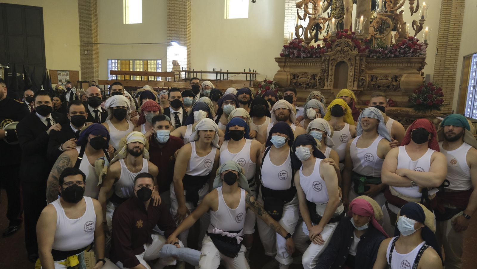 Fotogalería de la procesión de Unidad por el Barrio de Piedras Redondas. Almería