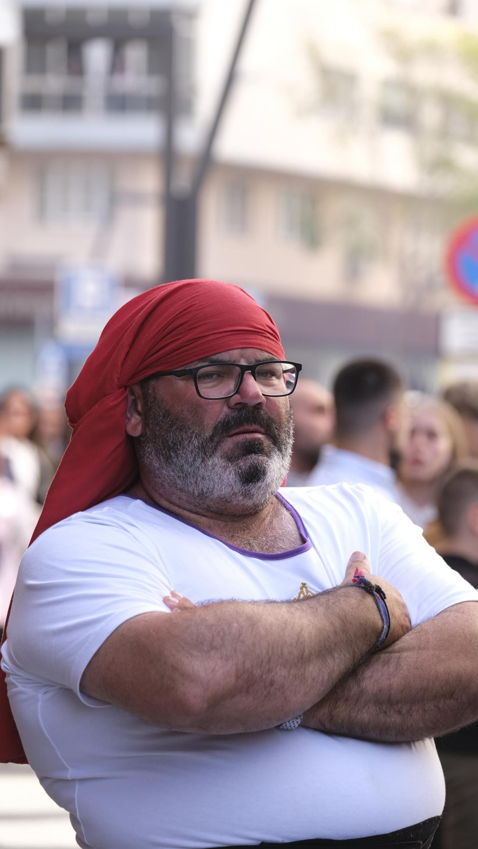 La procesión de Pasión en Almería, en imágenes