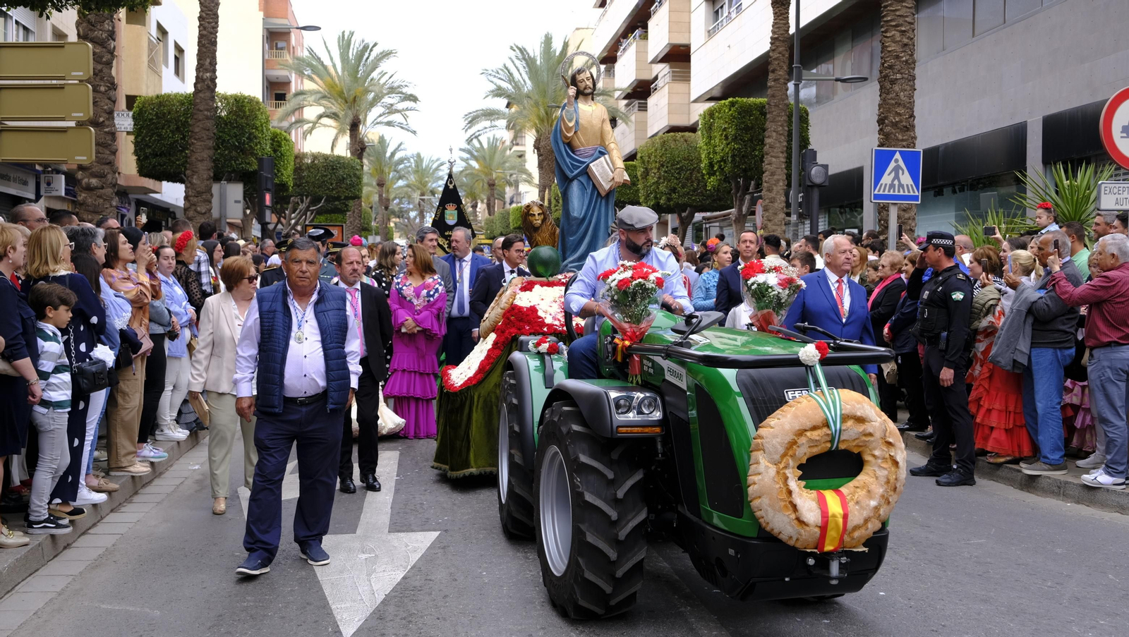 Las mejores imágenes de la procesión de San Marcos en Ejido