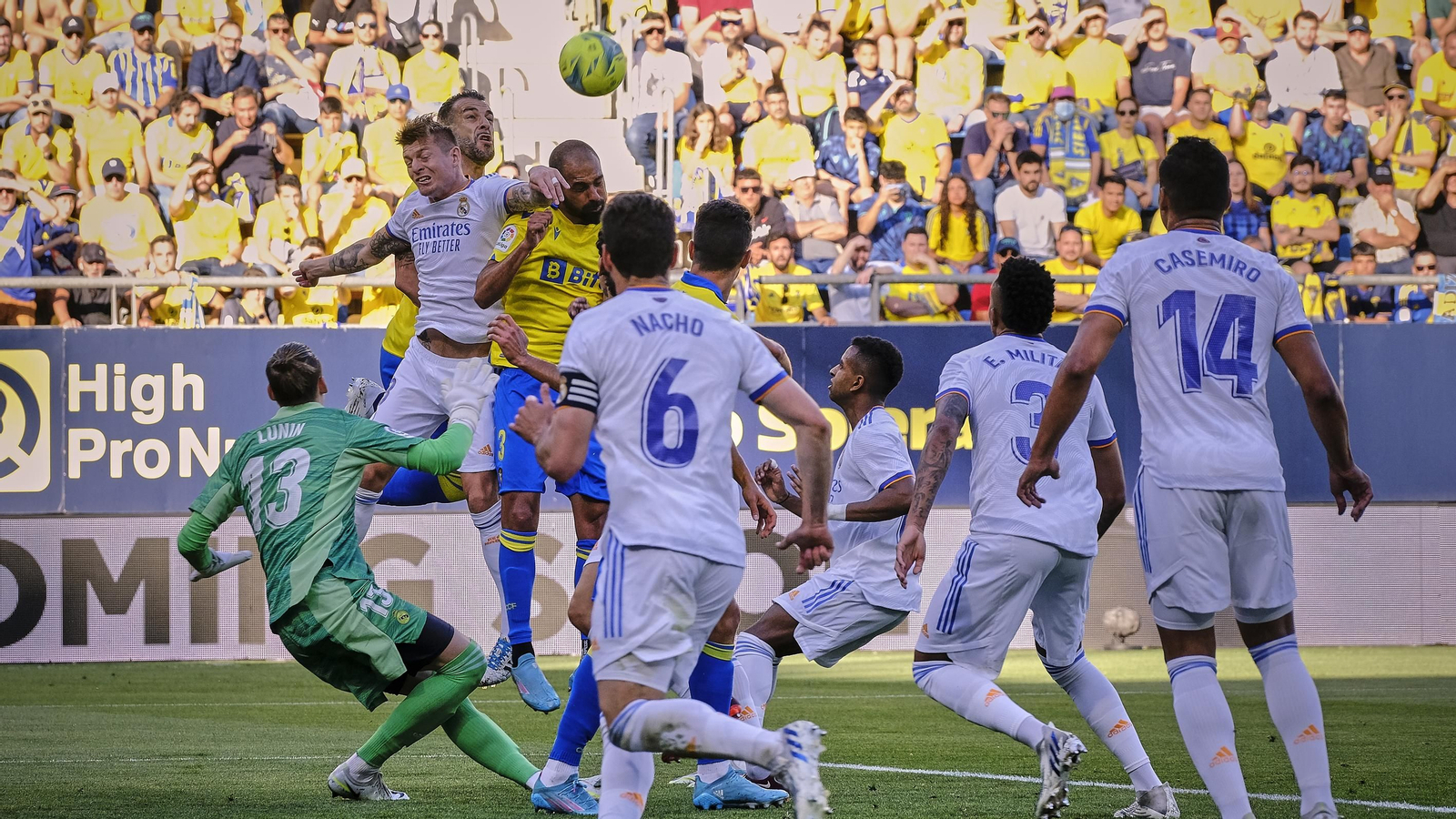 Las imágenes del Cádiz-Real Madrid