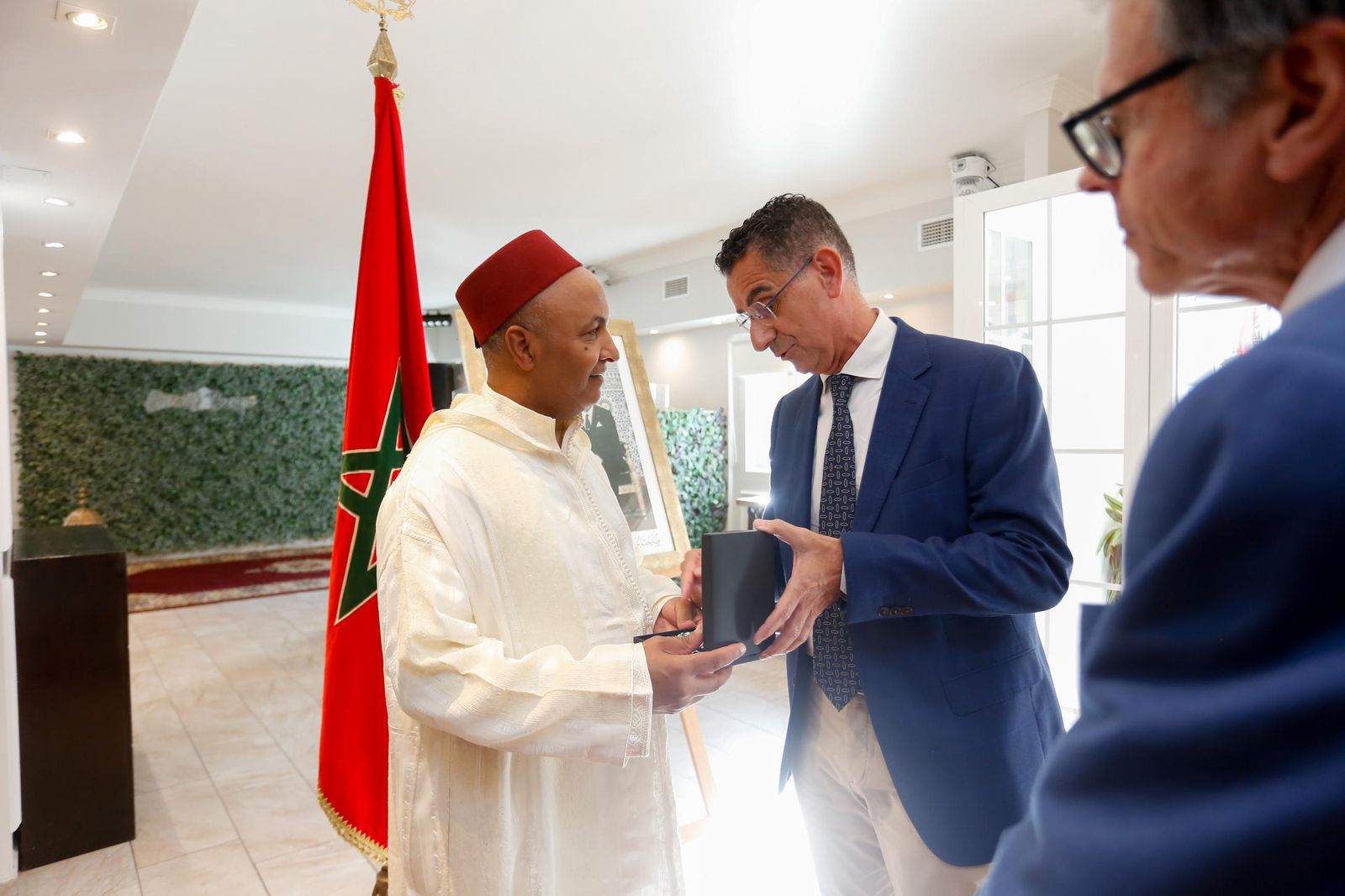 Las fotos de la recepción del Consulado de Marruecos en Algeciras por la celebración de la Fiesta del Trono