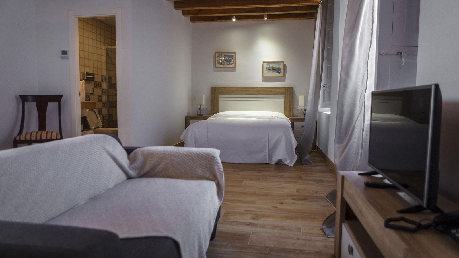 Uno de los apartamentos.