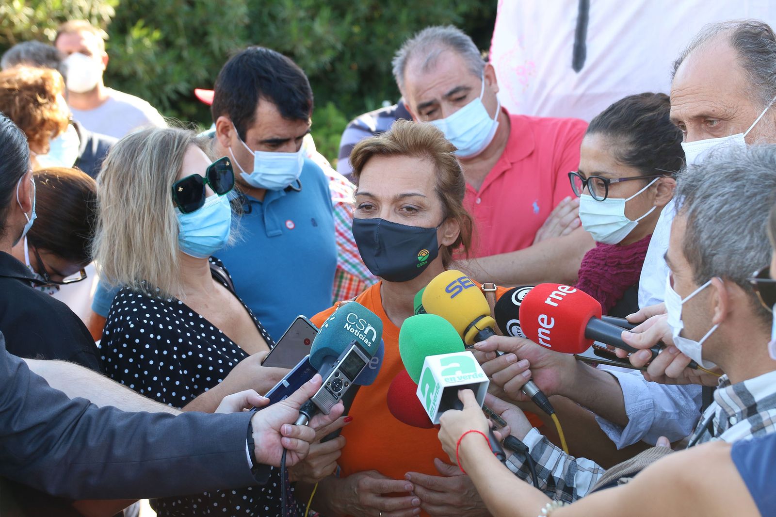 Las imágenes de la manifestación de los agricultores