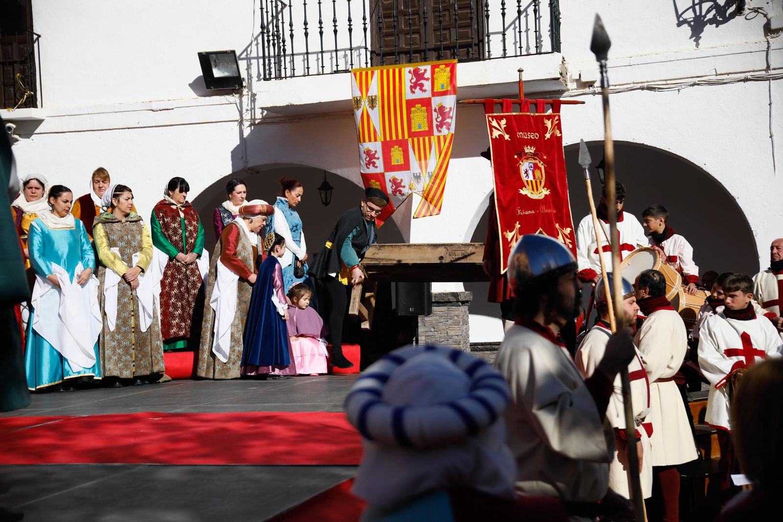 La Recreación de la Pernoctación de los Reyes Católicos en Fiñana, en imágenes
