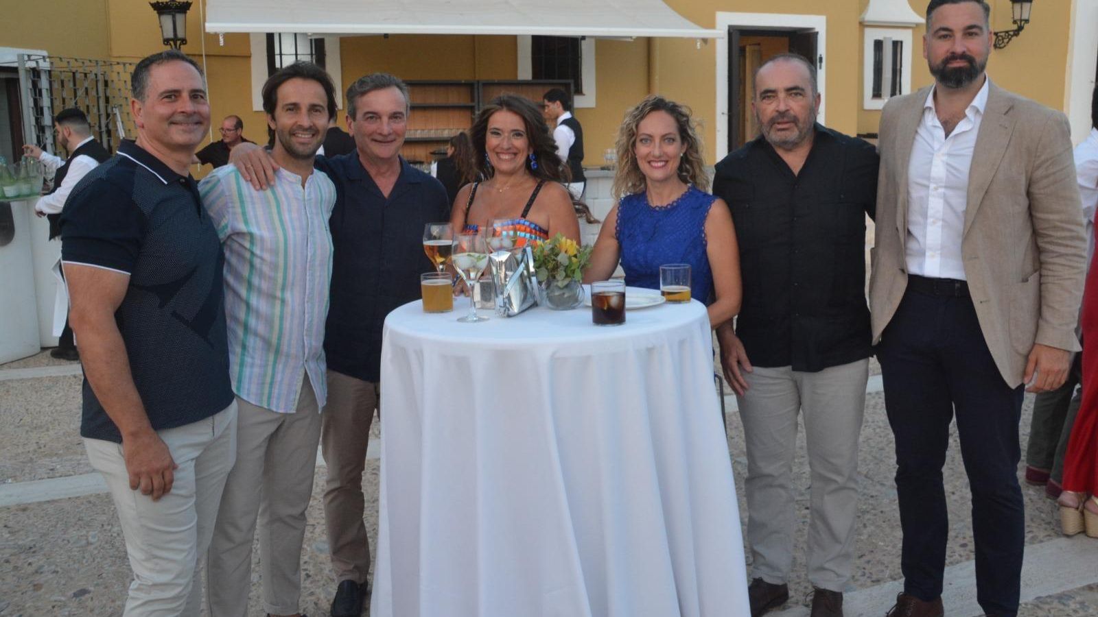Javier Córdoba, Iván Mesa, Eduardo González, Fátima Rodríguez, Carmen Bernal, Manuel Cotorruelo y Carlos Lucero.