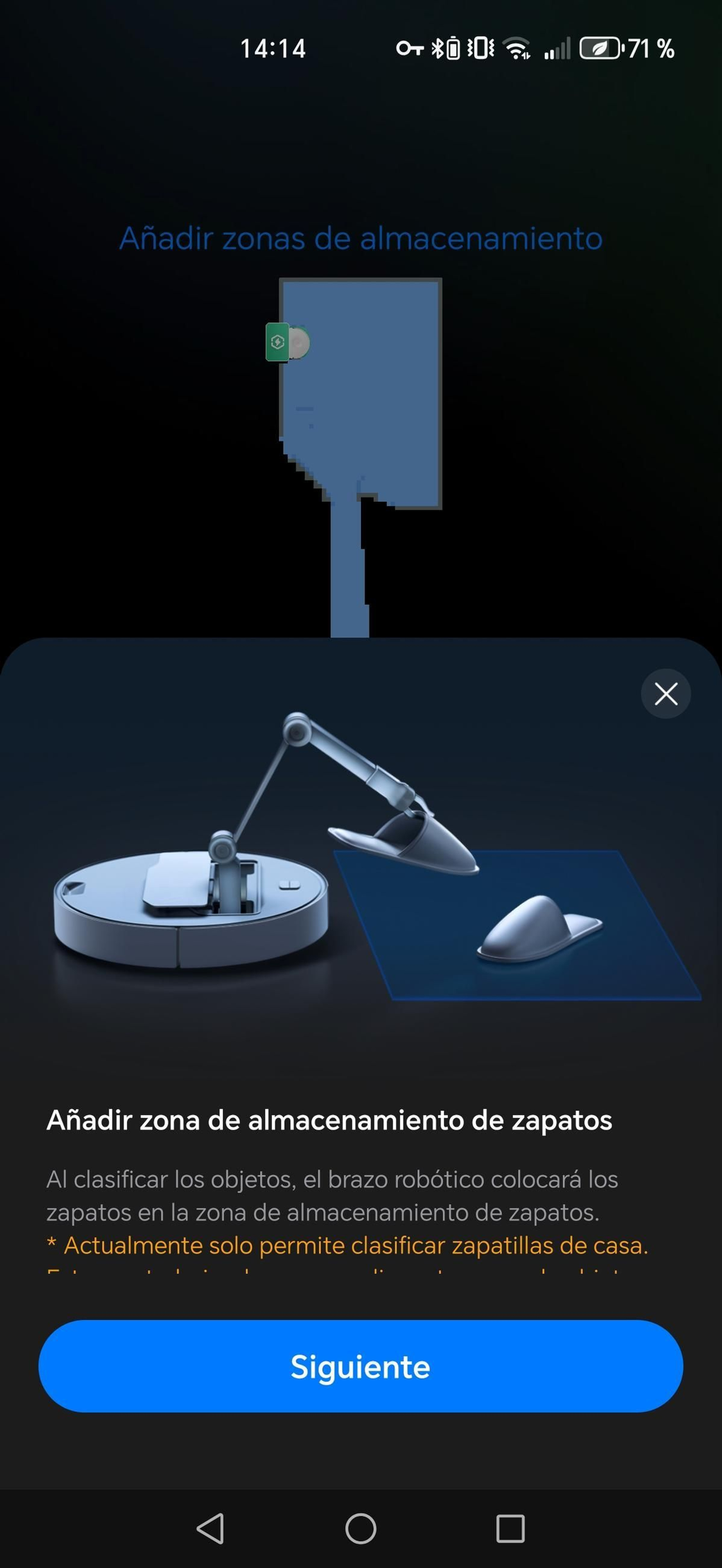 Aplicación Roborock - Robot aspirador Saros Z70