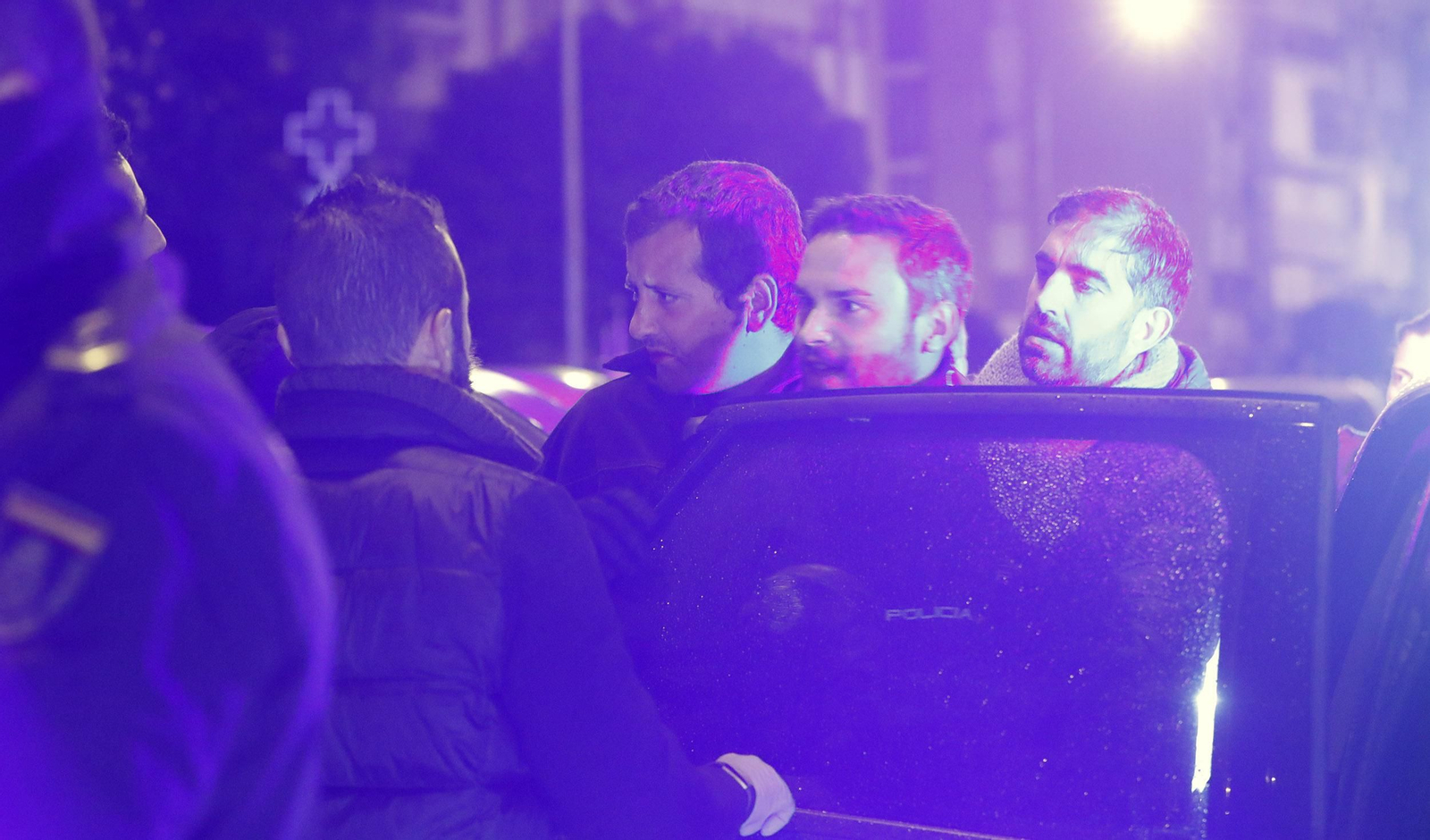 La detención del parricida de la Carrasca, en imágenes