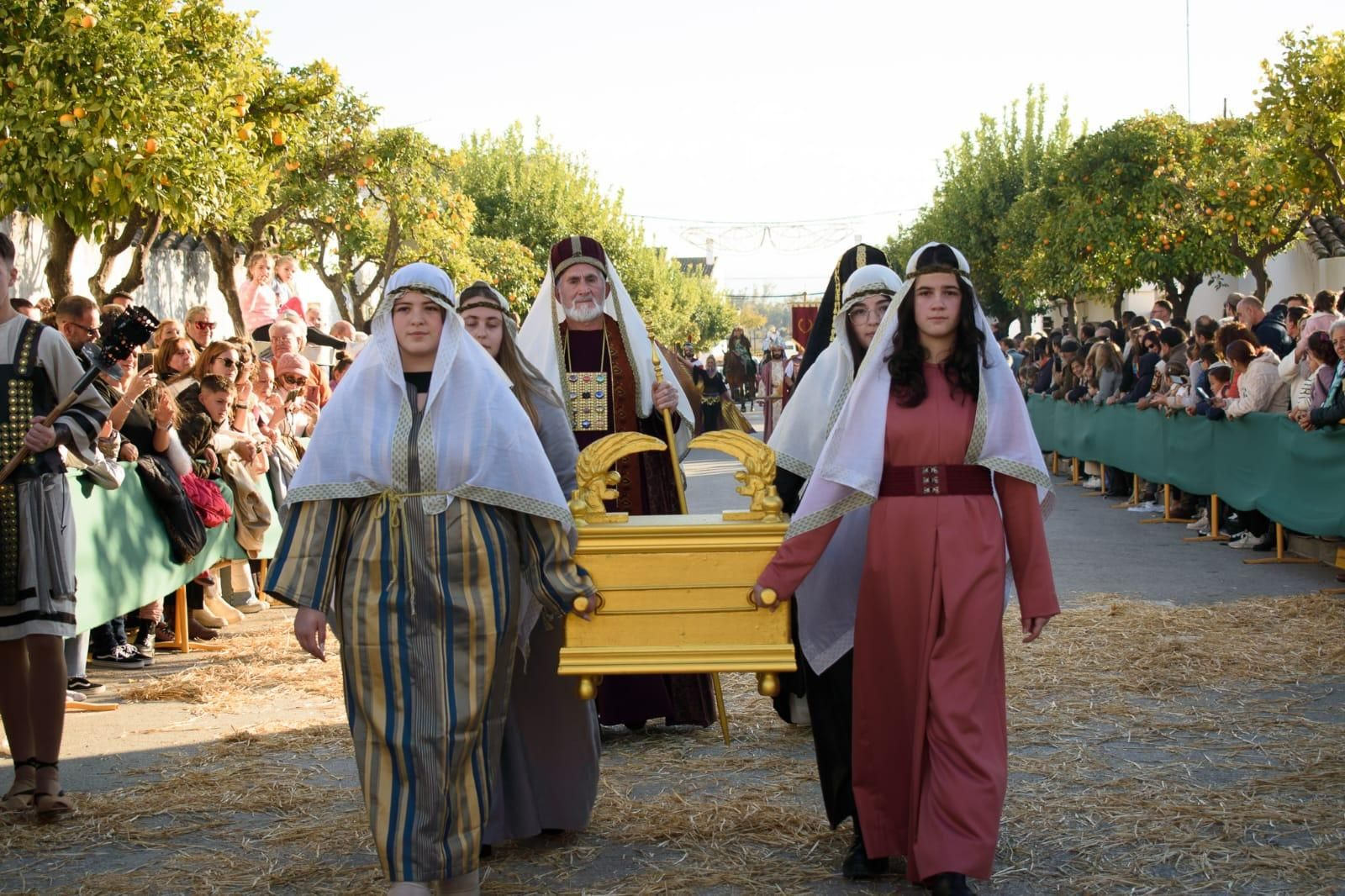 Belén Viviente de Bornos en una de las ediciones pasadas.