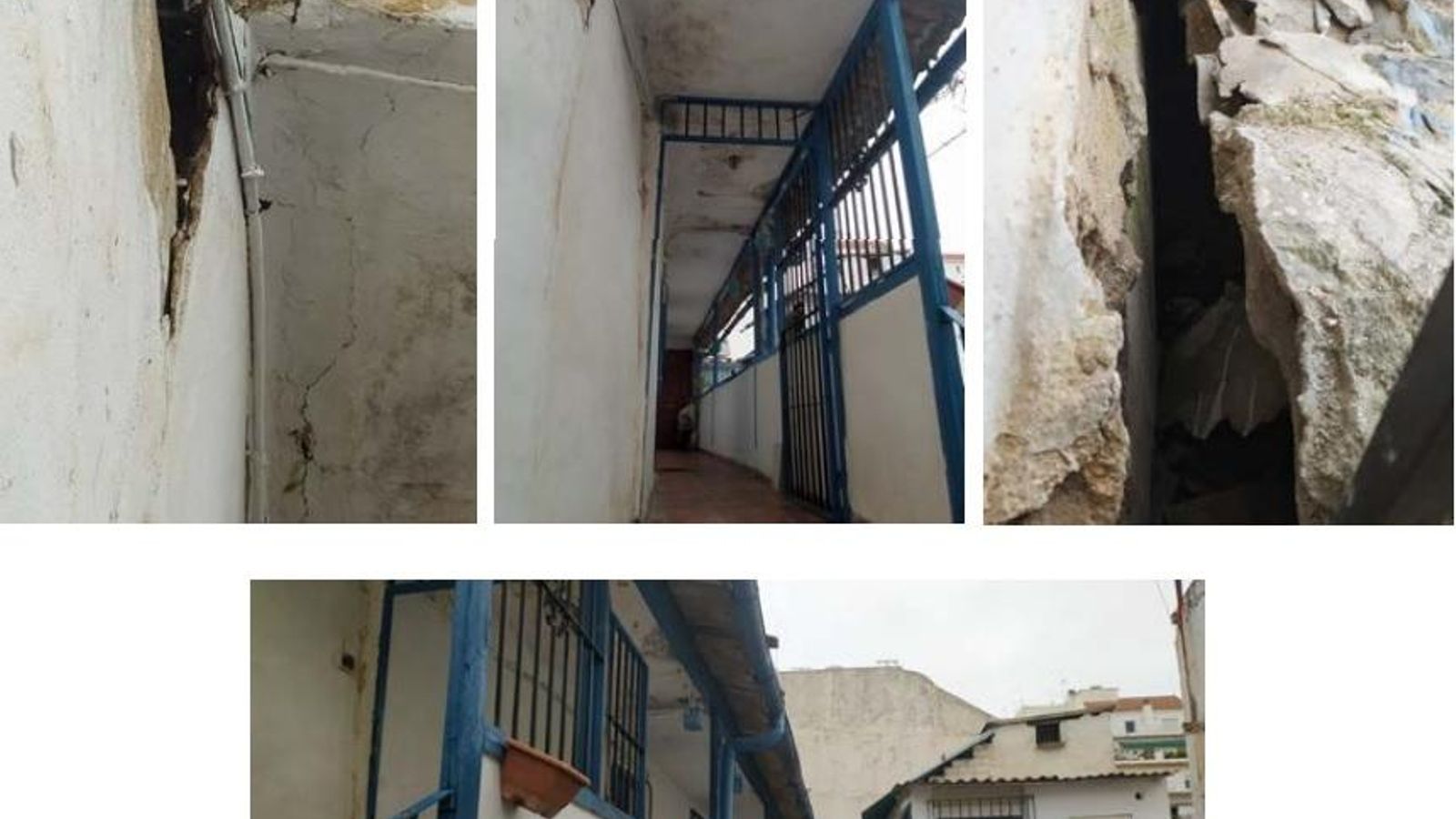 Estado de la casa de paso.