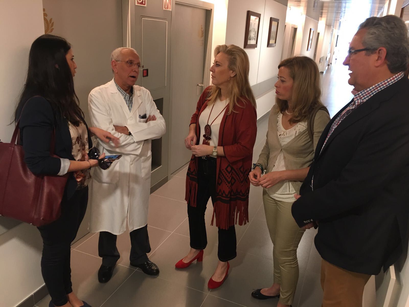 Visita a la residencia.