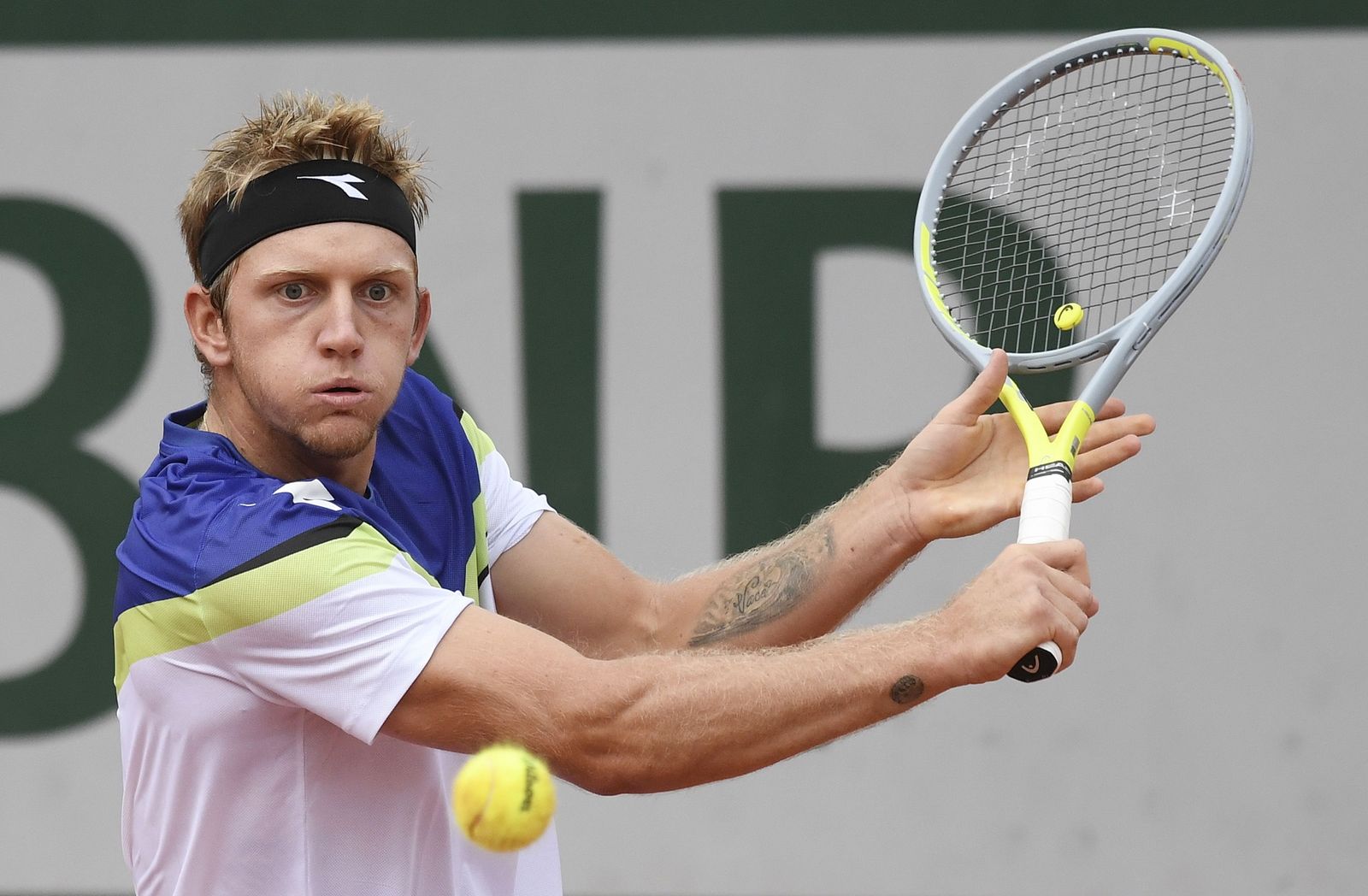 Las fotos de la victoria de Davidovich sobre Mayot en Roland Garros