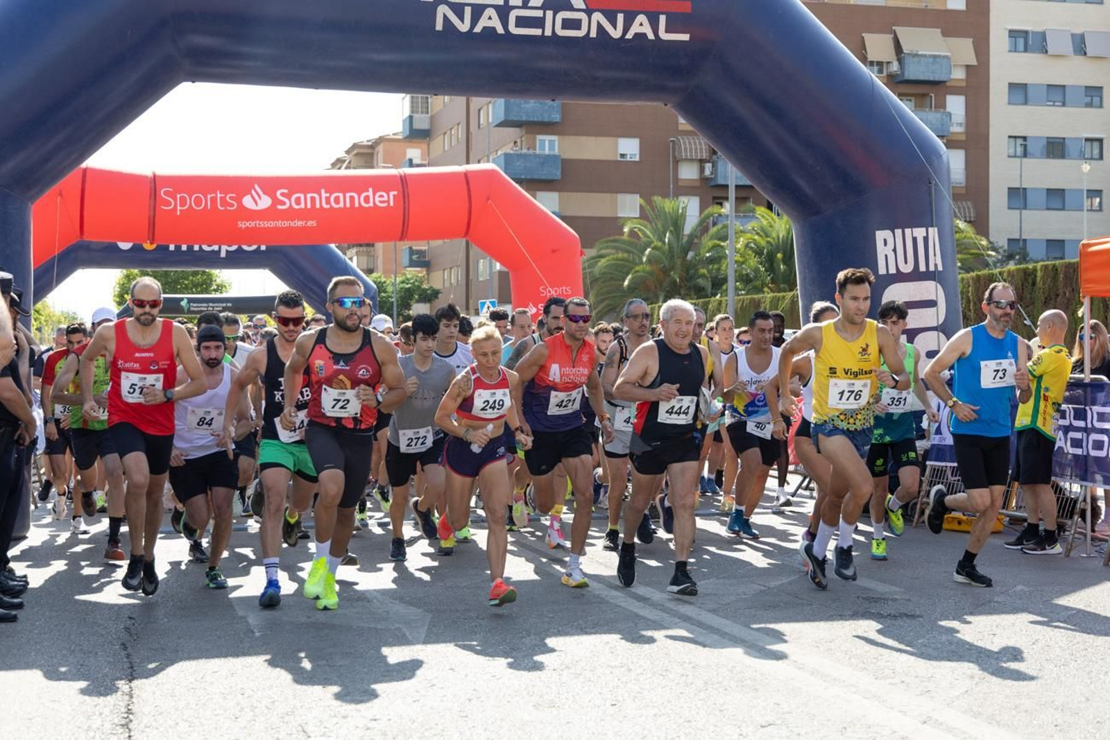 La quinta edición de la Carrera Solidaria Jaén Ruta 091 (I)