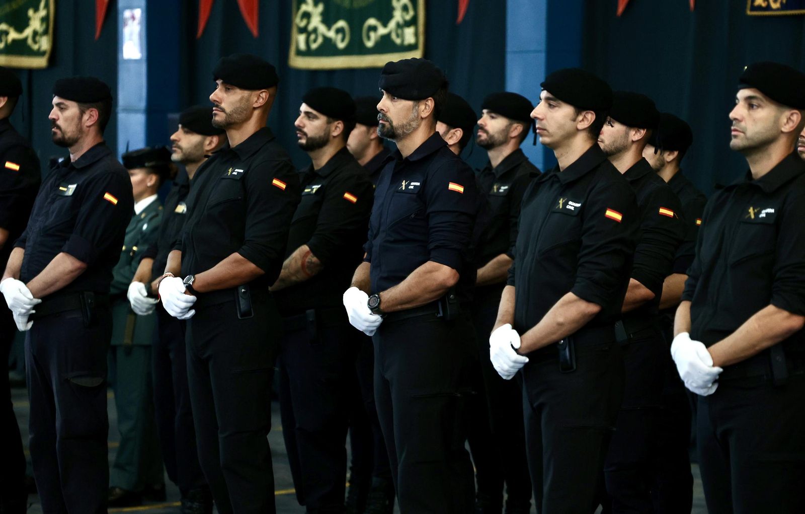 Celebración del día del Pilar en la Guardia Civil