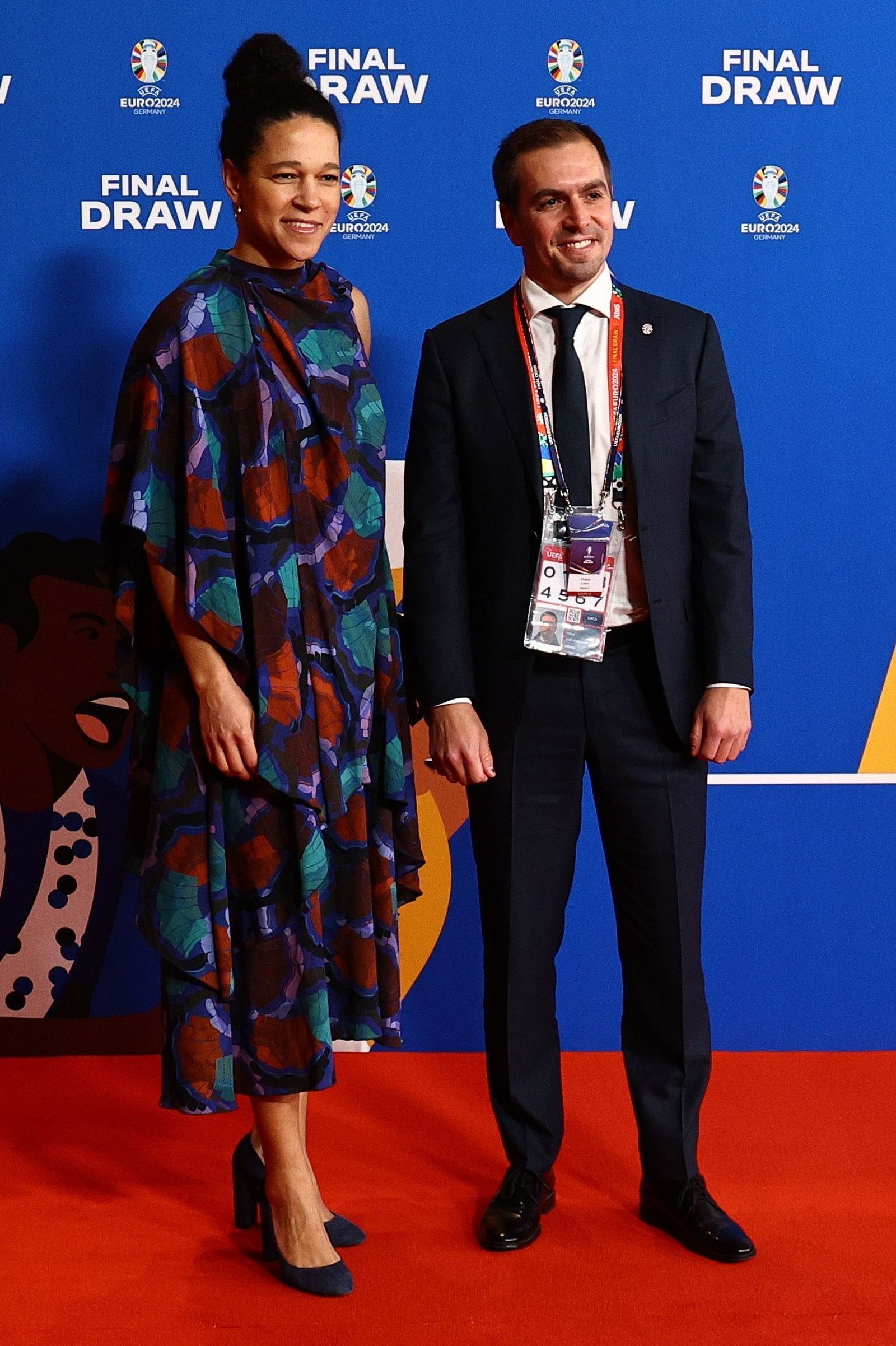 Las fotos del sorteo de la Eurocopa 2024