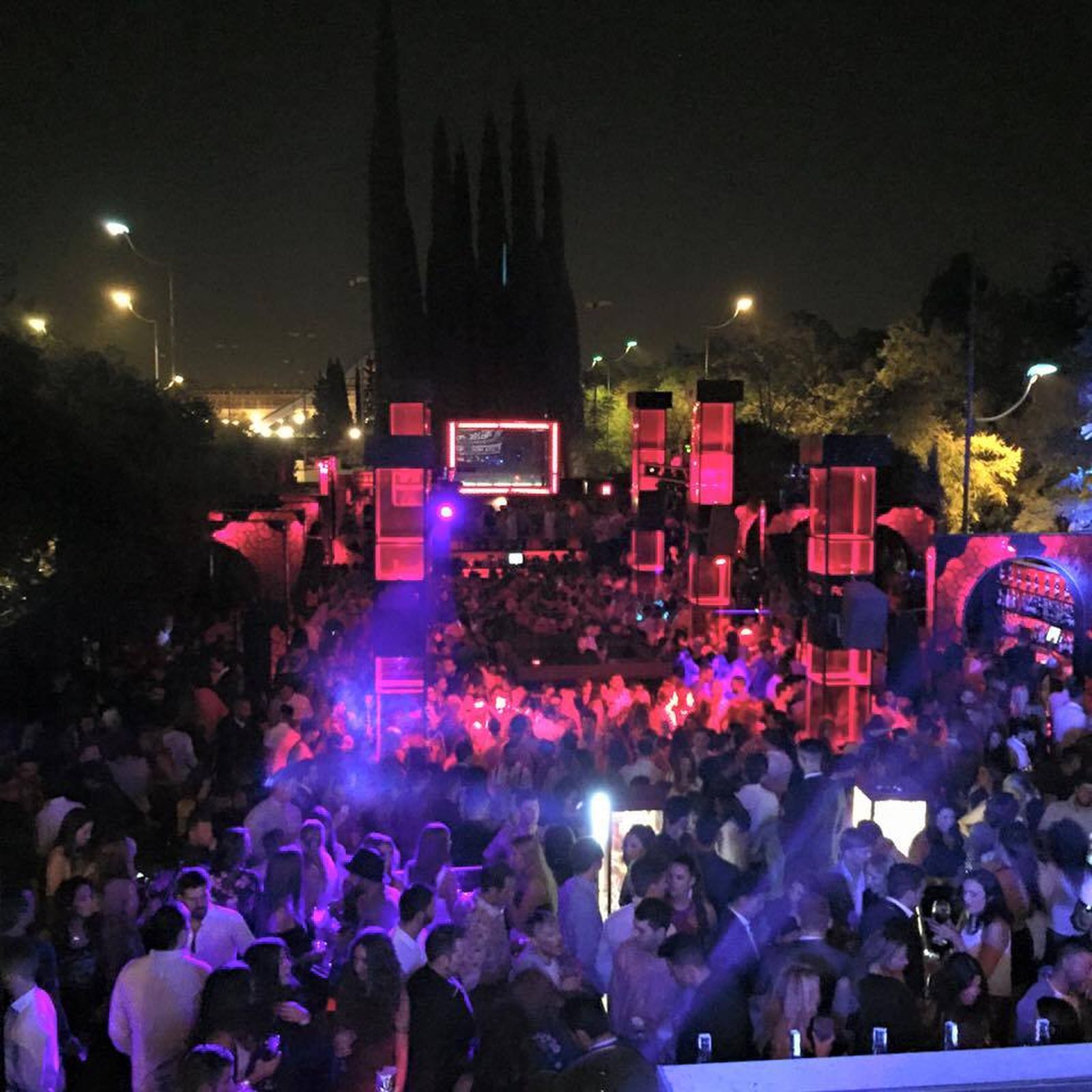 Una discoteca en Andalucía.