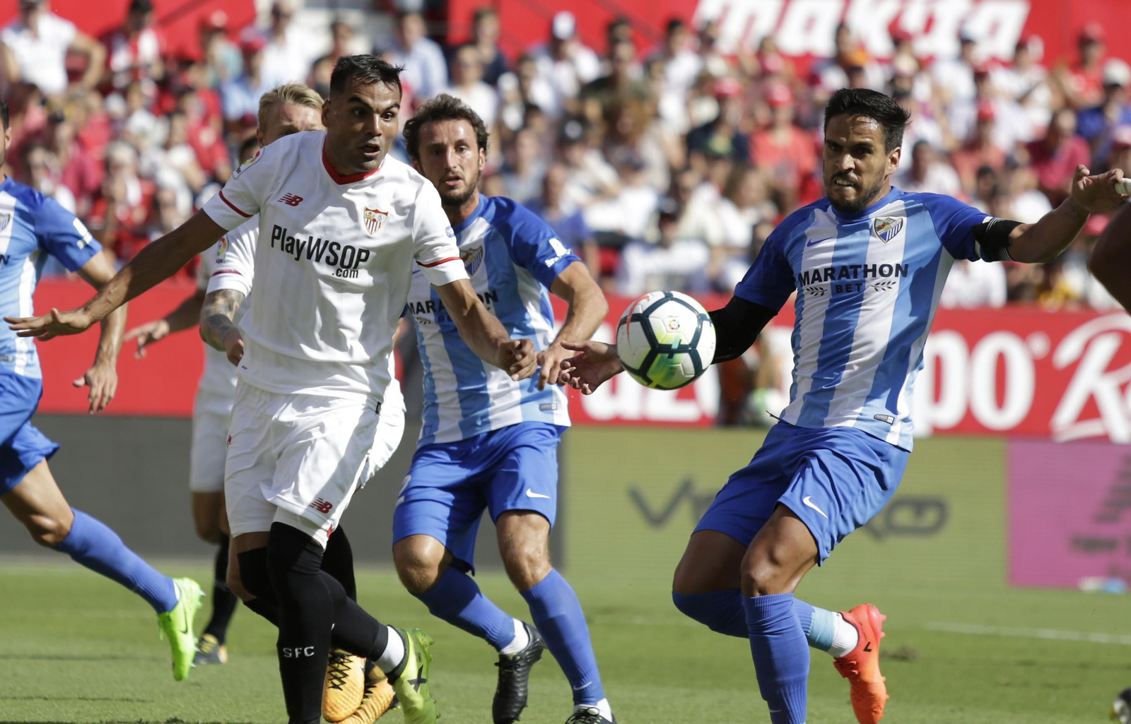El Sevilla FC-Málaga FC, en imágenes