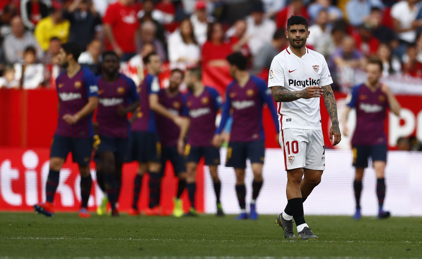 El Sevilla-Barcelona, en imágenees