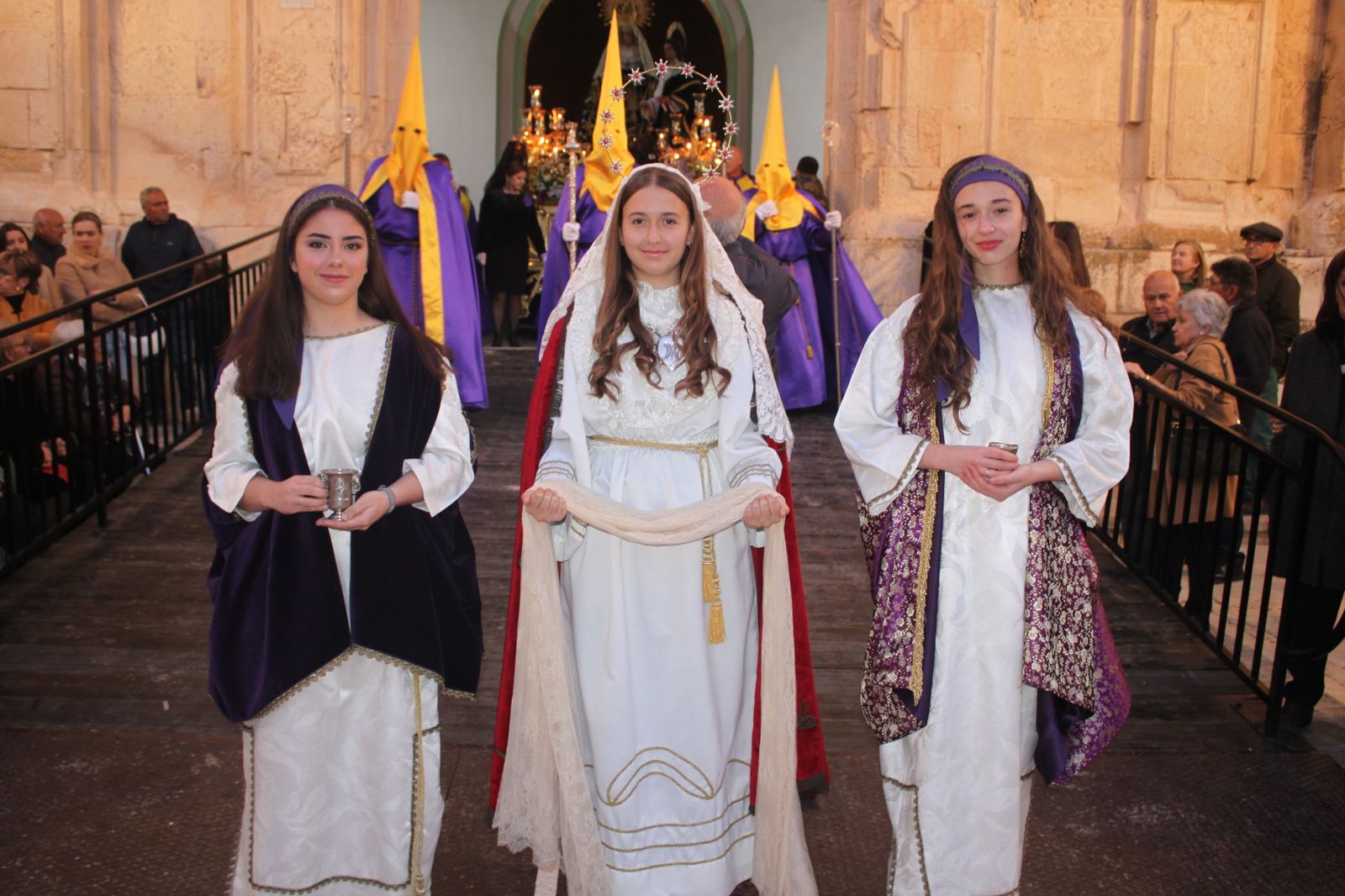 Las imágenes de las procesiones del Jueves Santo en Vélez Rubio