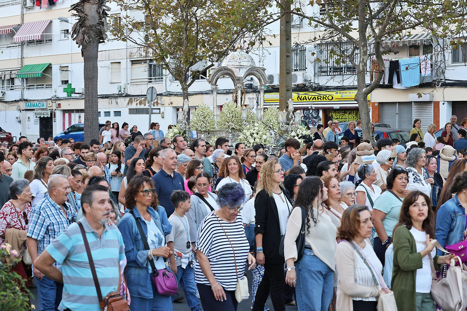 Imágenes de la bajada de la Virgen de la Cinta
