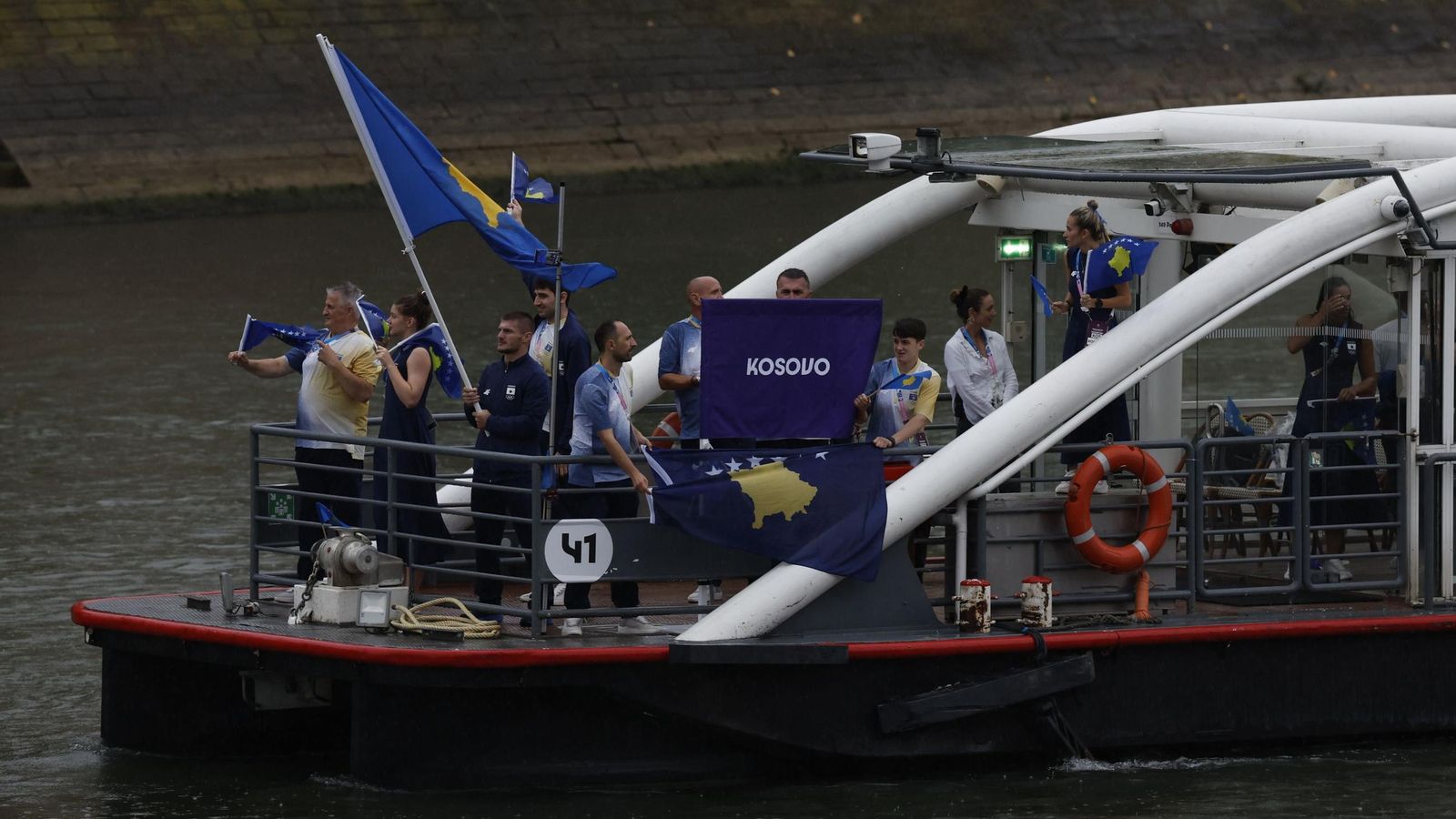 Las fotos de la ceremonia de inauguración de los Juegos Olímpicos de París 2024