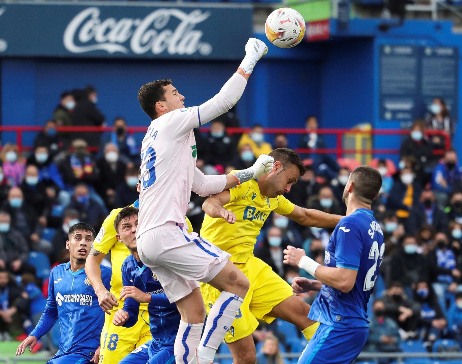 Las imágenes del Getafe-Cádiz CF