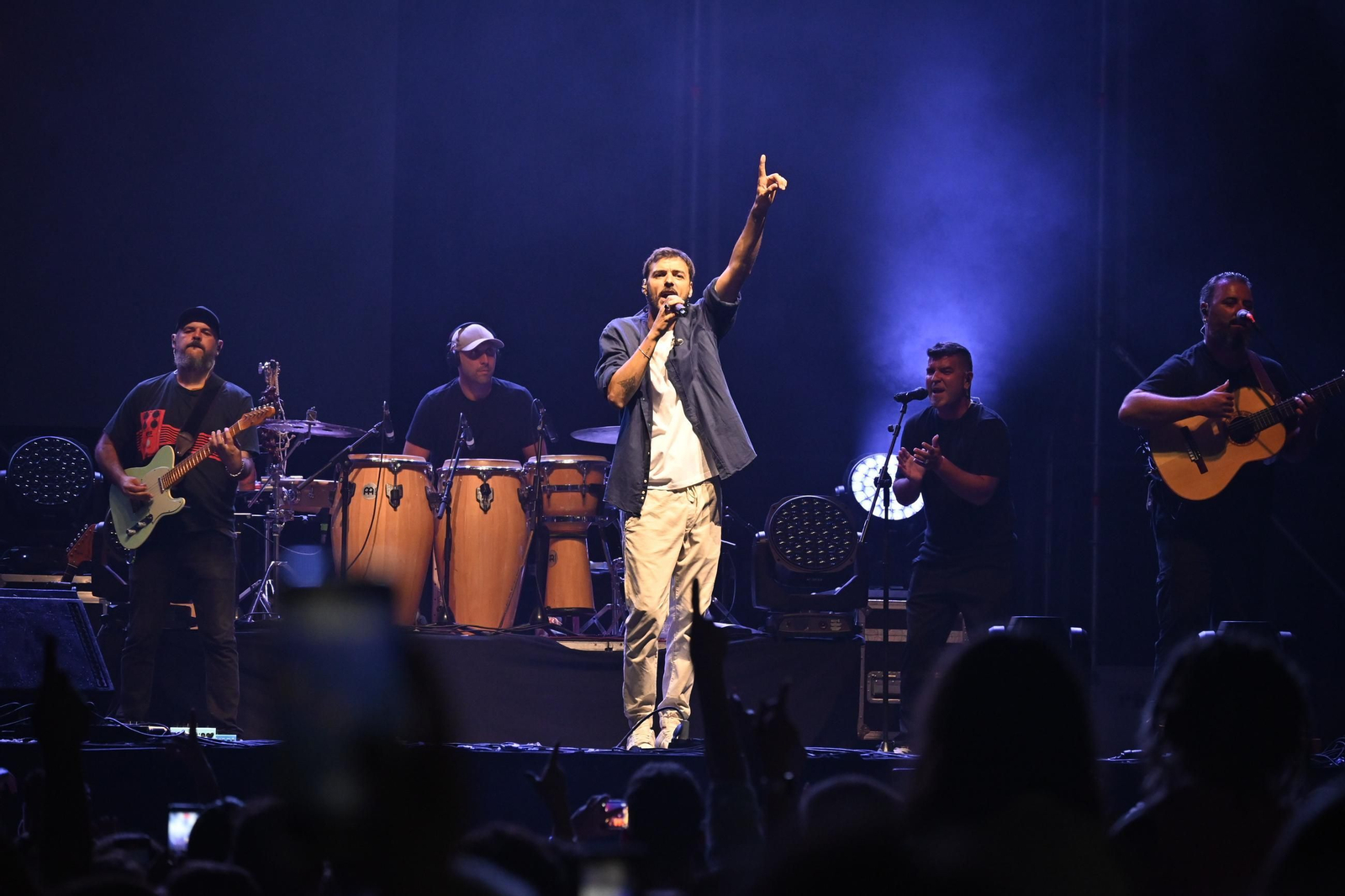 Imágenes del concierto de Sergio Contreras y Raule en las Colombinas