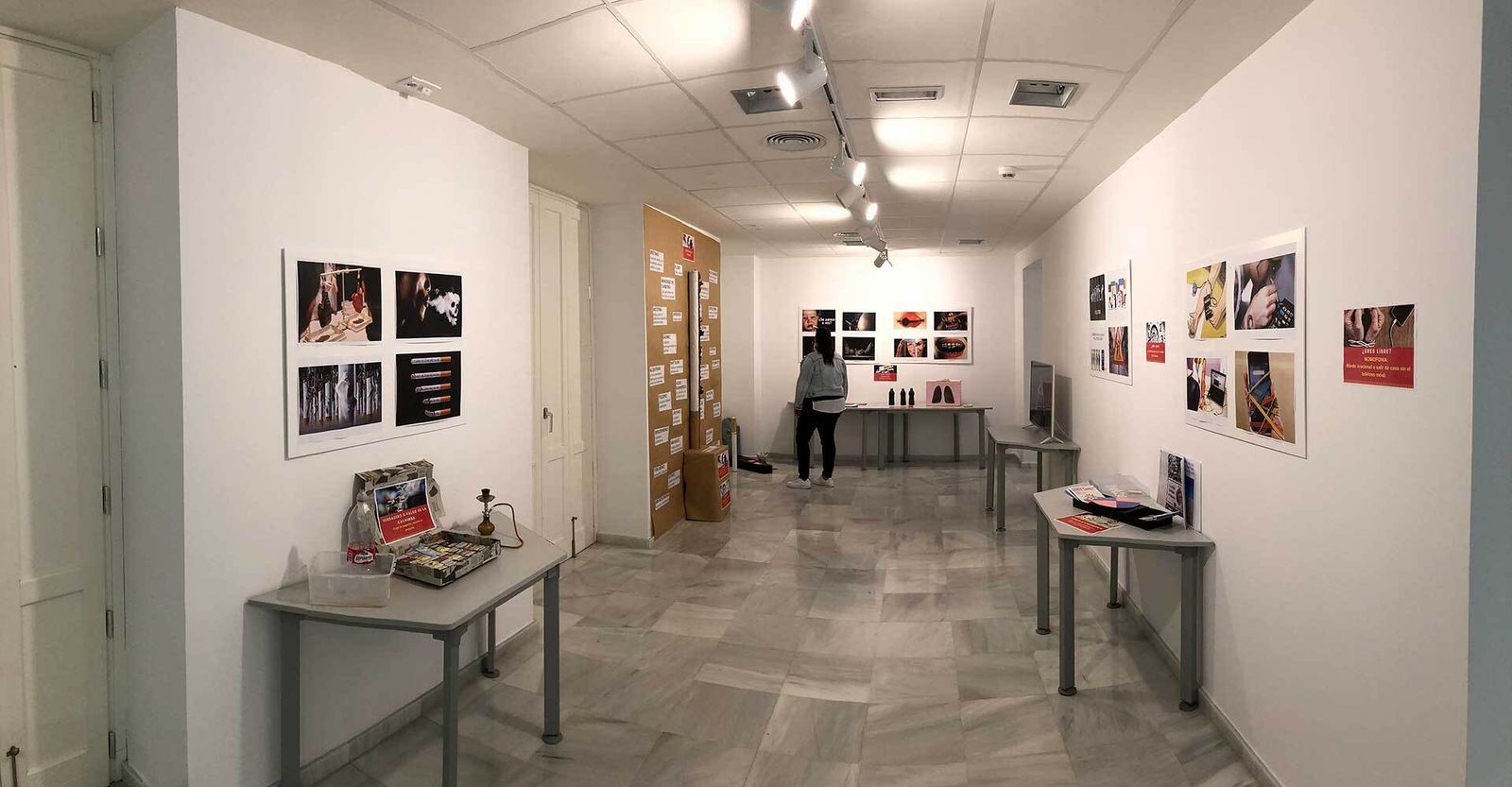 Imagen de una muestra anterior organizada en este espacio.