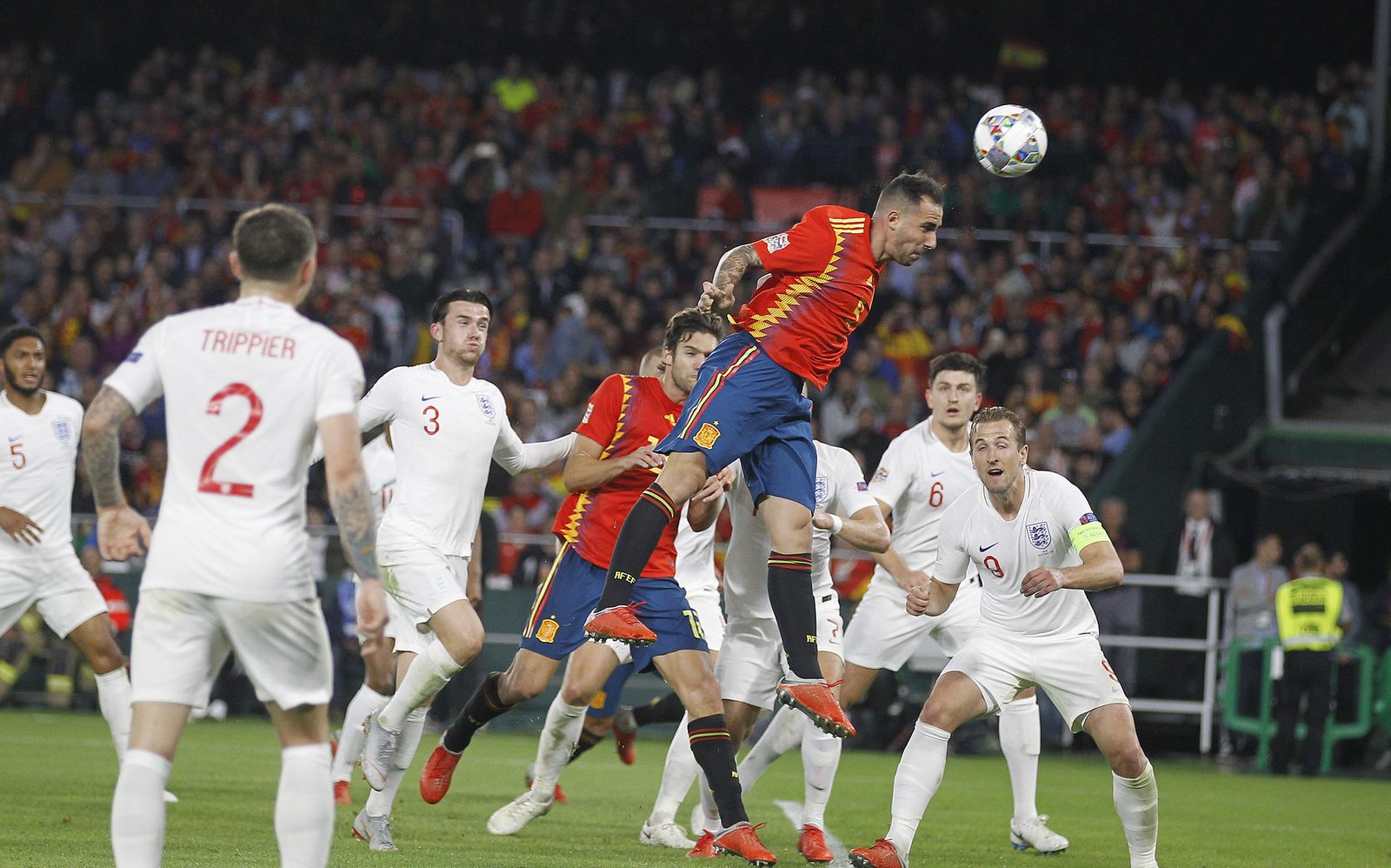 Las imágenes del España-Inglaterra