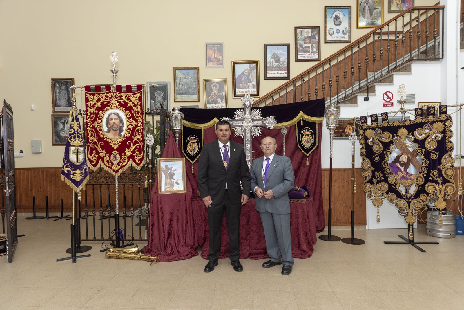 Imágenes de la procesión del Jueves Santo en Cuevas