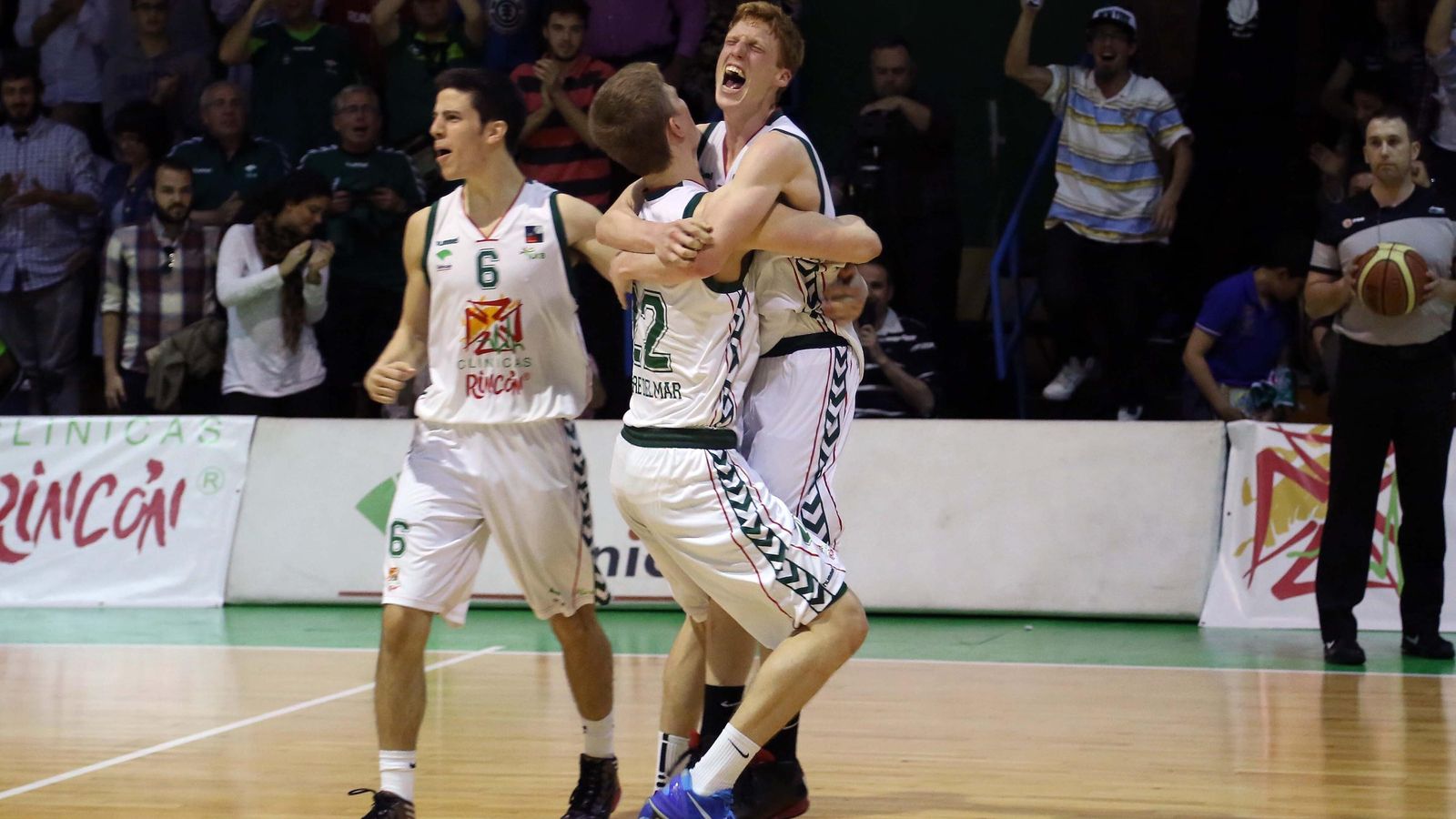 Luis Conde, Tuty Sabonis y Alberto Díaz.