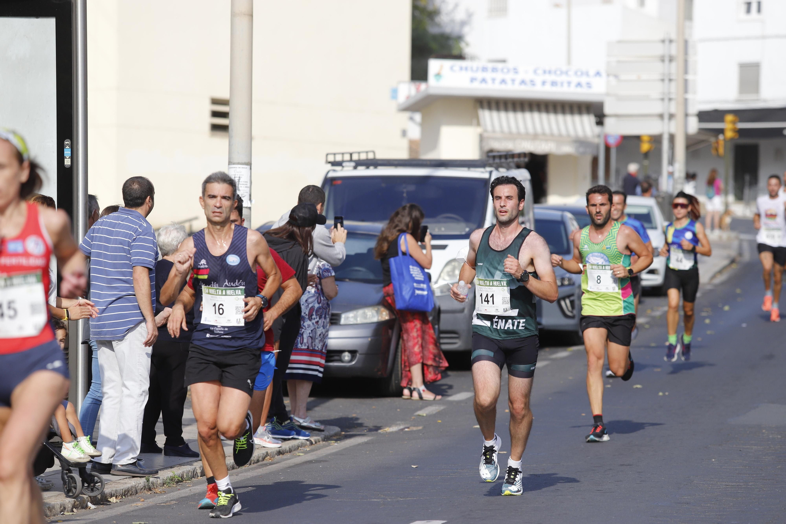 Las imágenes de la vuelta a Huelva de atletismo
