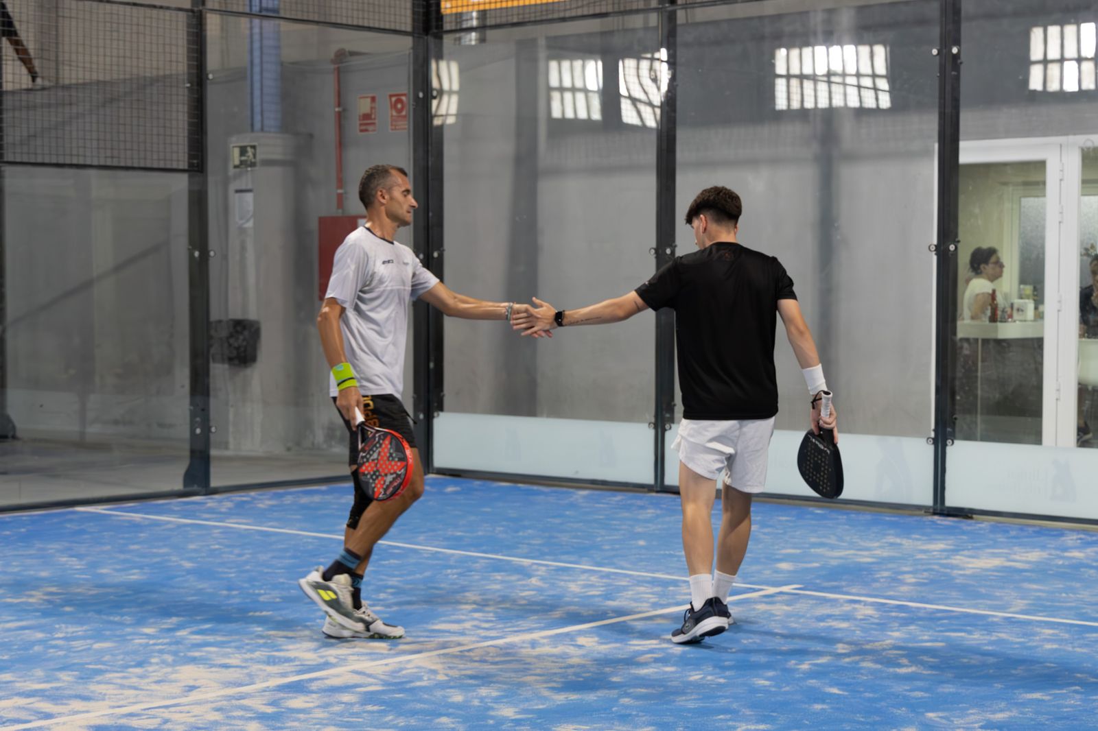 Las finales y la entrega de premios del Campeonato de Andalucía de pádel, en imágenes