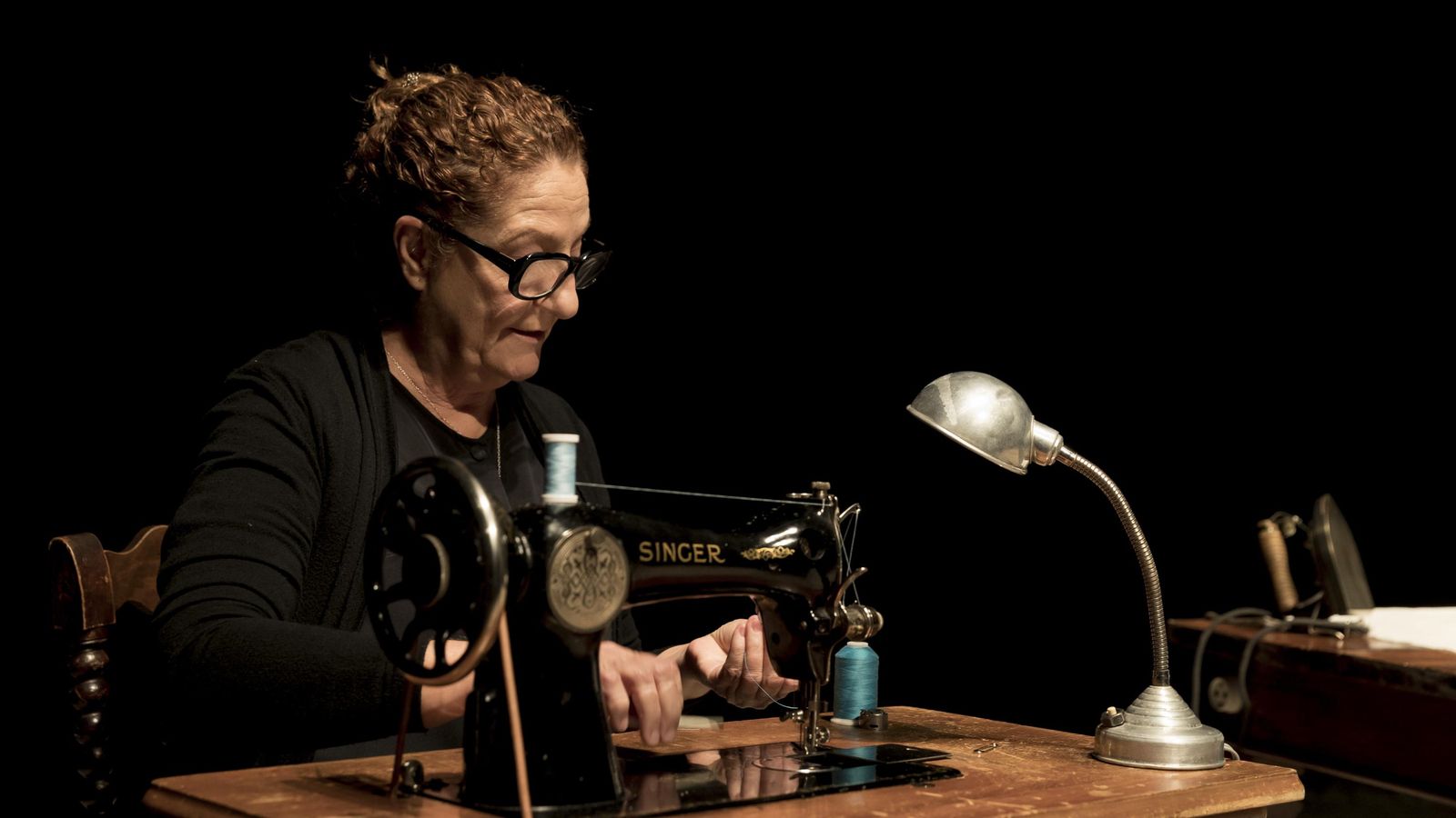 La intérprete andaluza en una función de 'Los días de la nieve'.