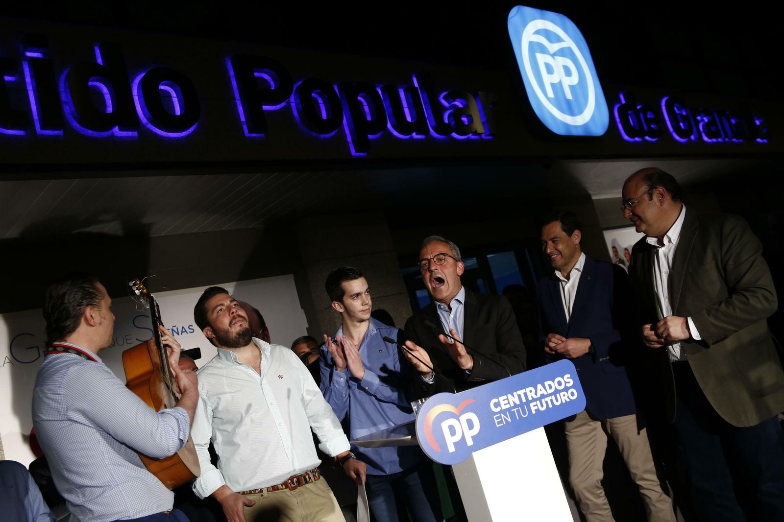 Las imágenes del inicio de la campaña del PP