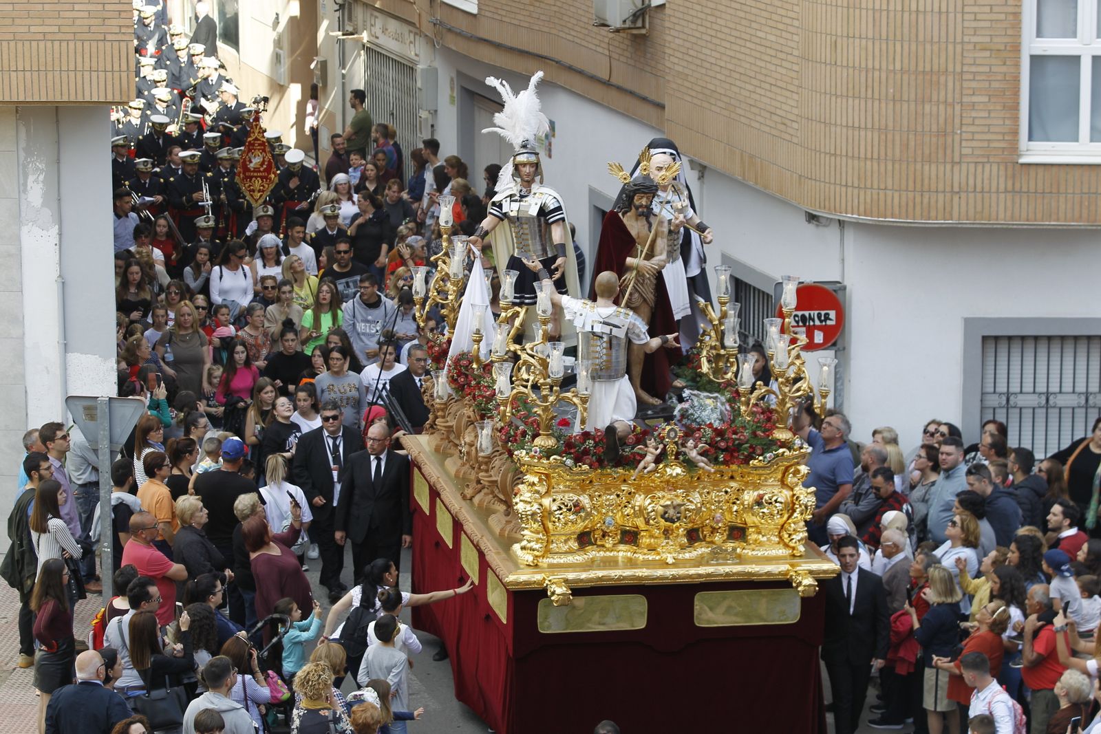 Imágenes de la Procesión de Coronación. Barrio de Los Molinos. Semana Santa Almería 2019