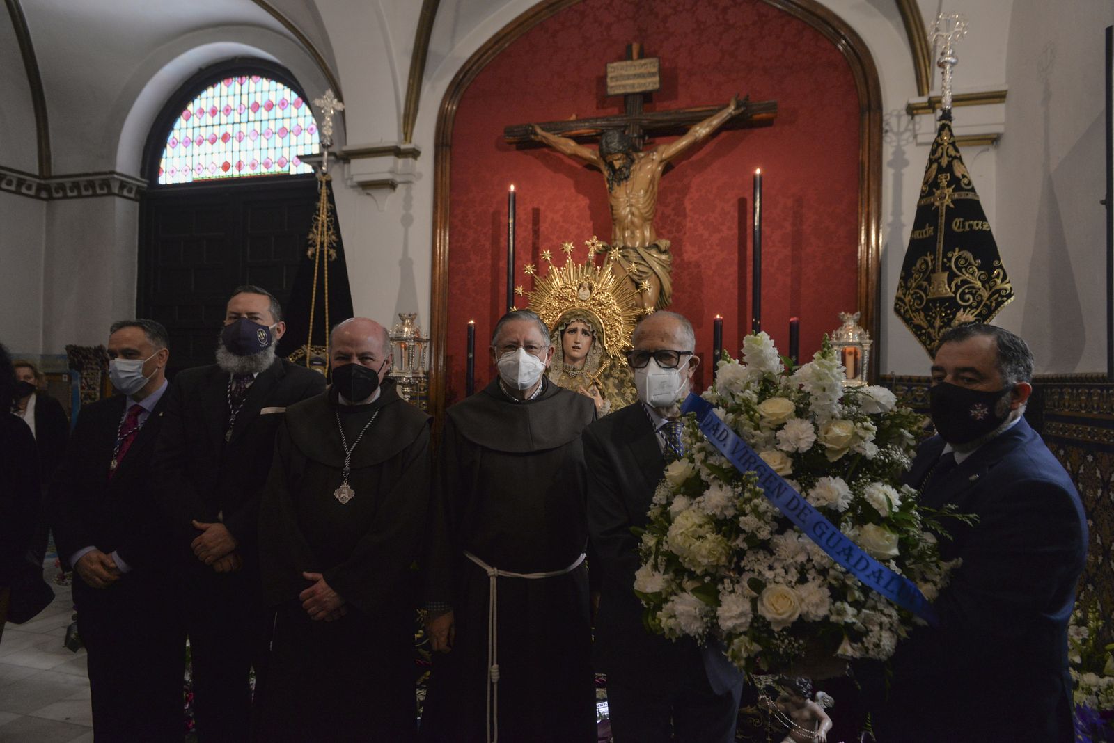 Viernes Santo en pandemia: La Soledad de San Buenaventura, en imágenes