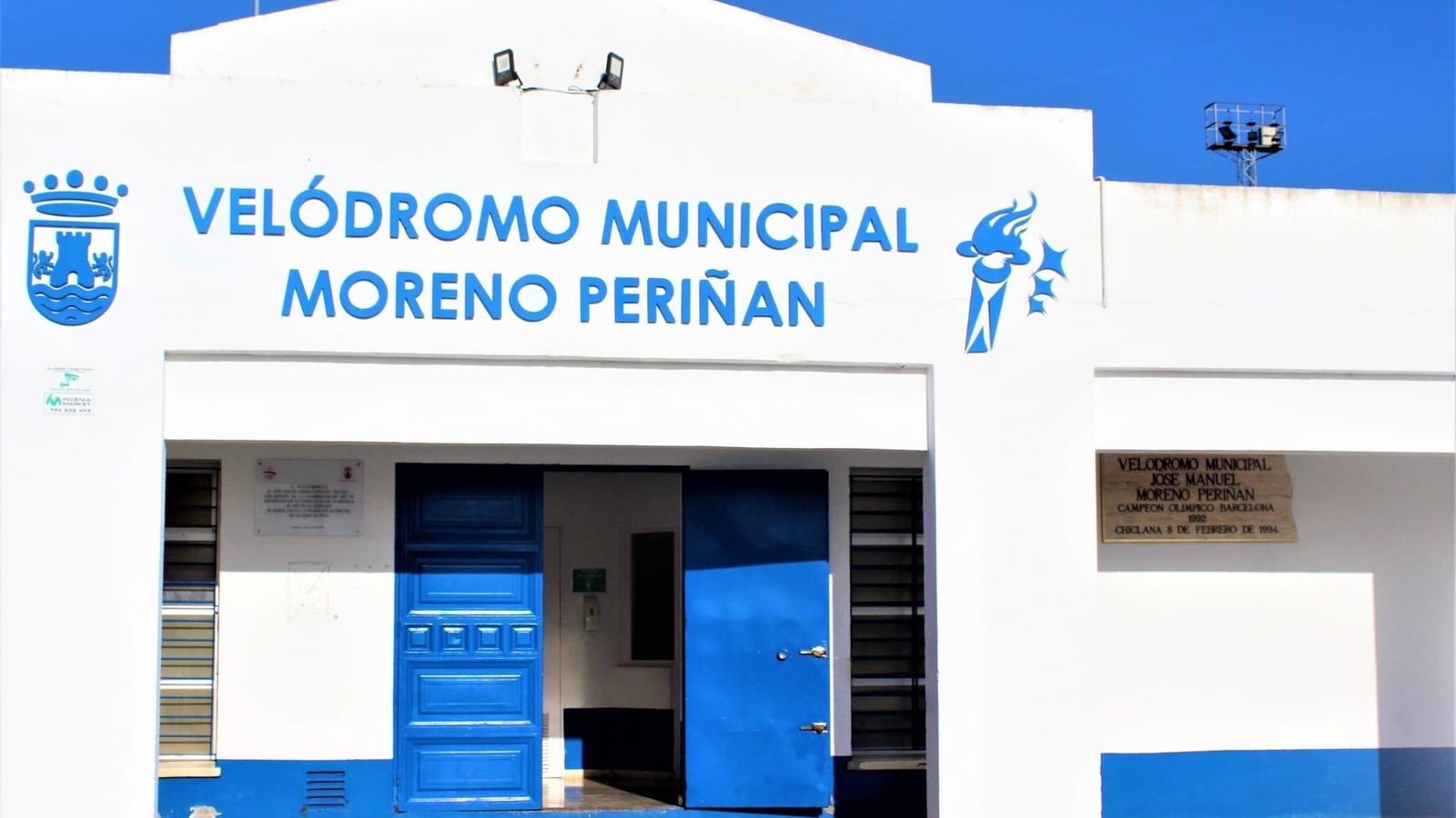 Velódromo Municipal Moreno Periñán situado en Chiclana