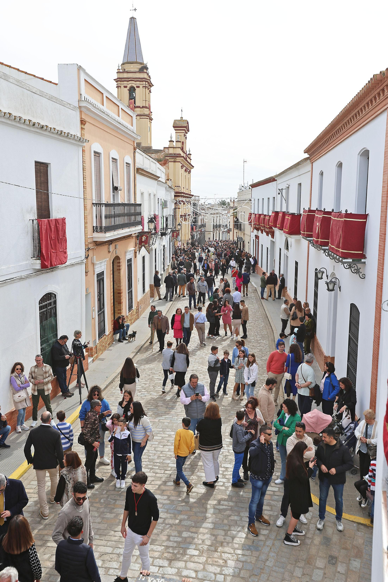 Imágenes de las tiradas de San Antonio Abad en Trigueros