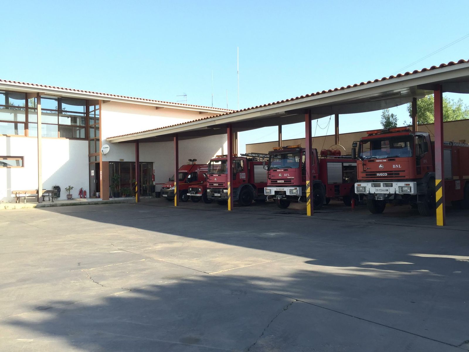 Uno de los parques comarcales del Consorcio de Bomberos.