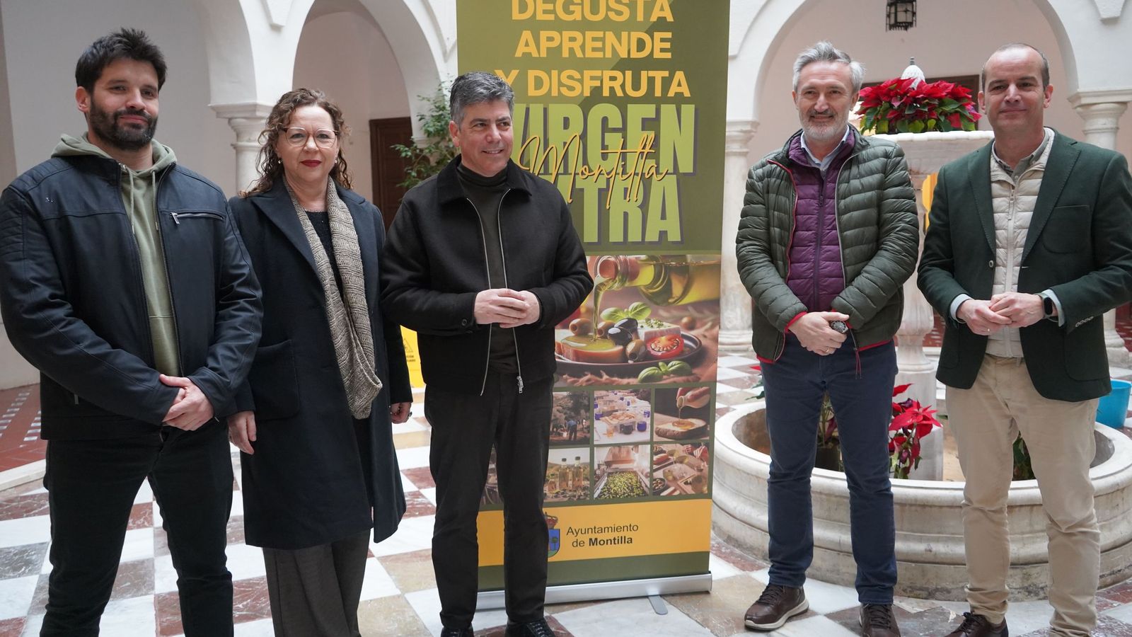 Asistentes a la presentación de Montilla Virgen Extra.