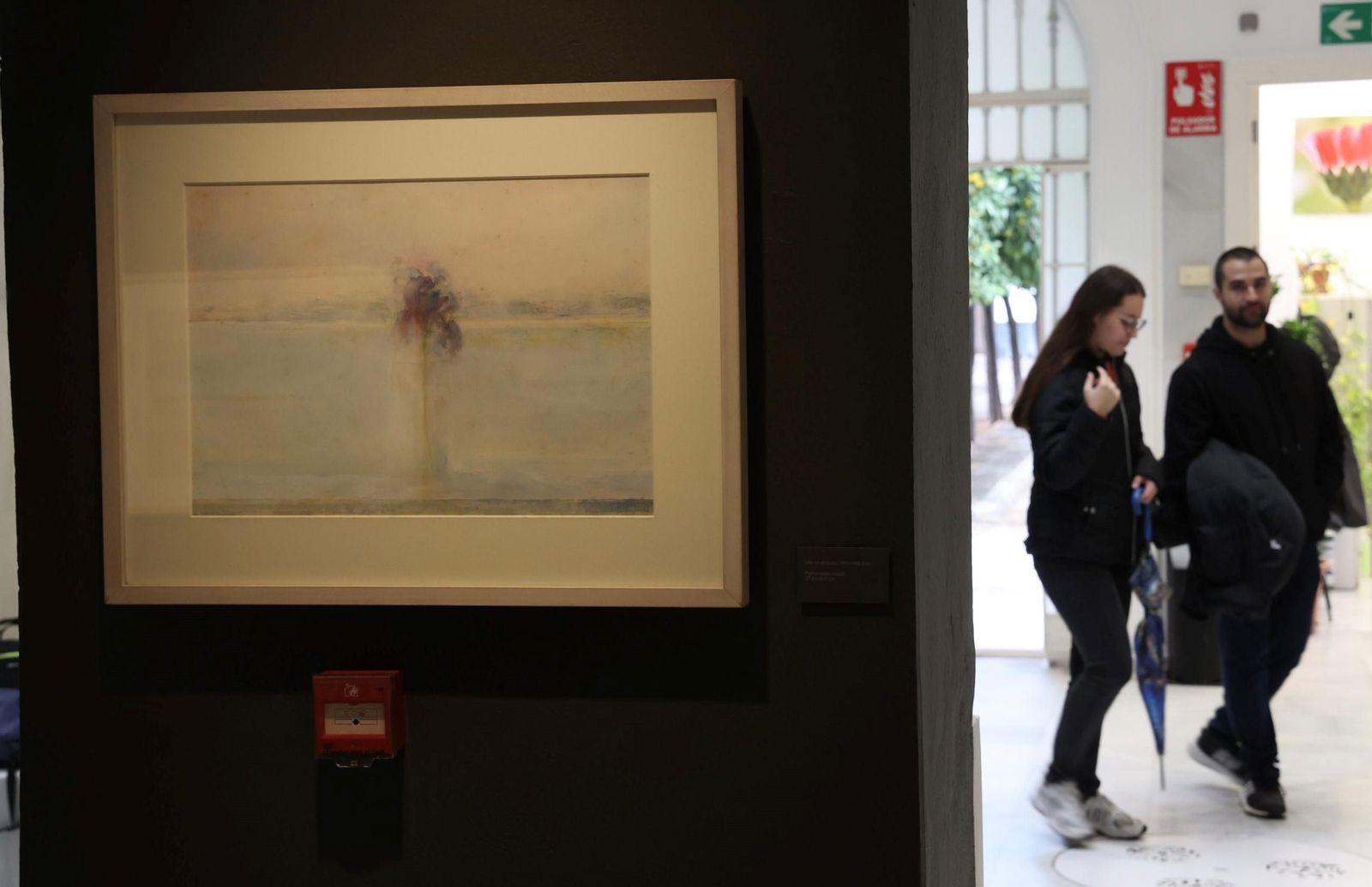 Una de las piezas que componen la muestra ‘Línea de horizonte’, que se puede visitar en la Fundación Biodiversidad.