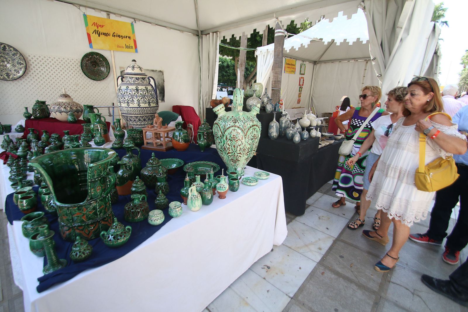 Fotogalería de la inauguración de la feria de alfarería. Feria de Almería 2019