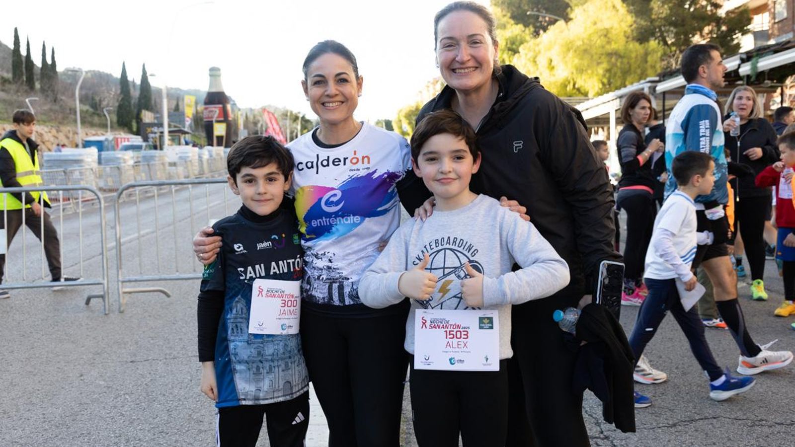 En imágenes: Los niños y niñas de los colegios de Jaén, protagonistas de la San Antón Escolar