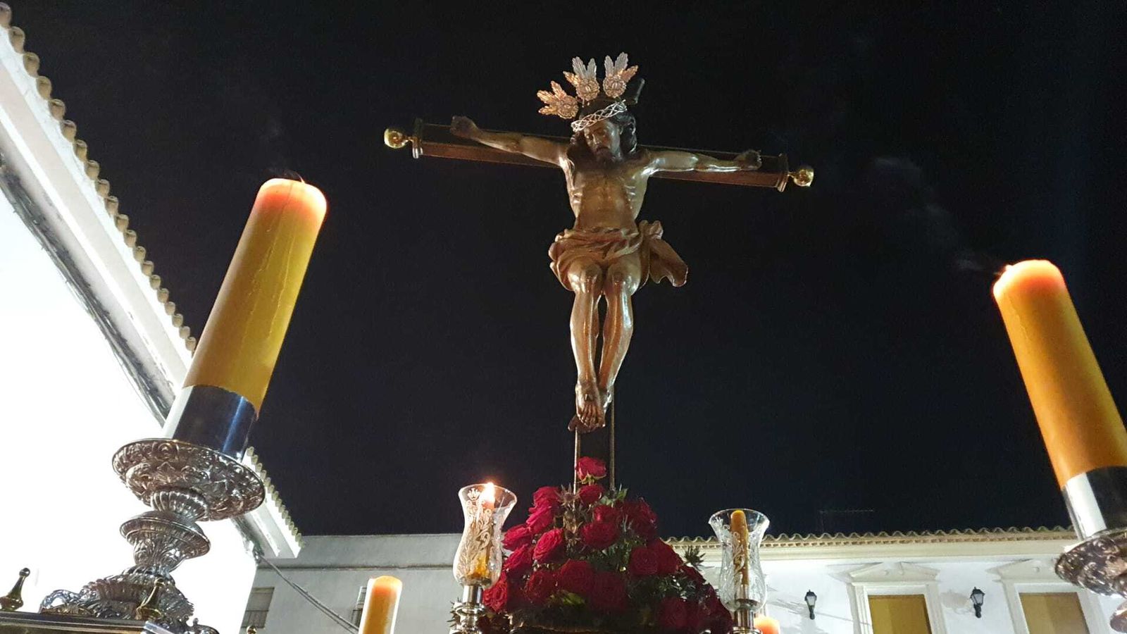 Miércoles Santo en Castro del Río: La visita del Cristo de la Buena Muerte al cementerio, en fotografías